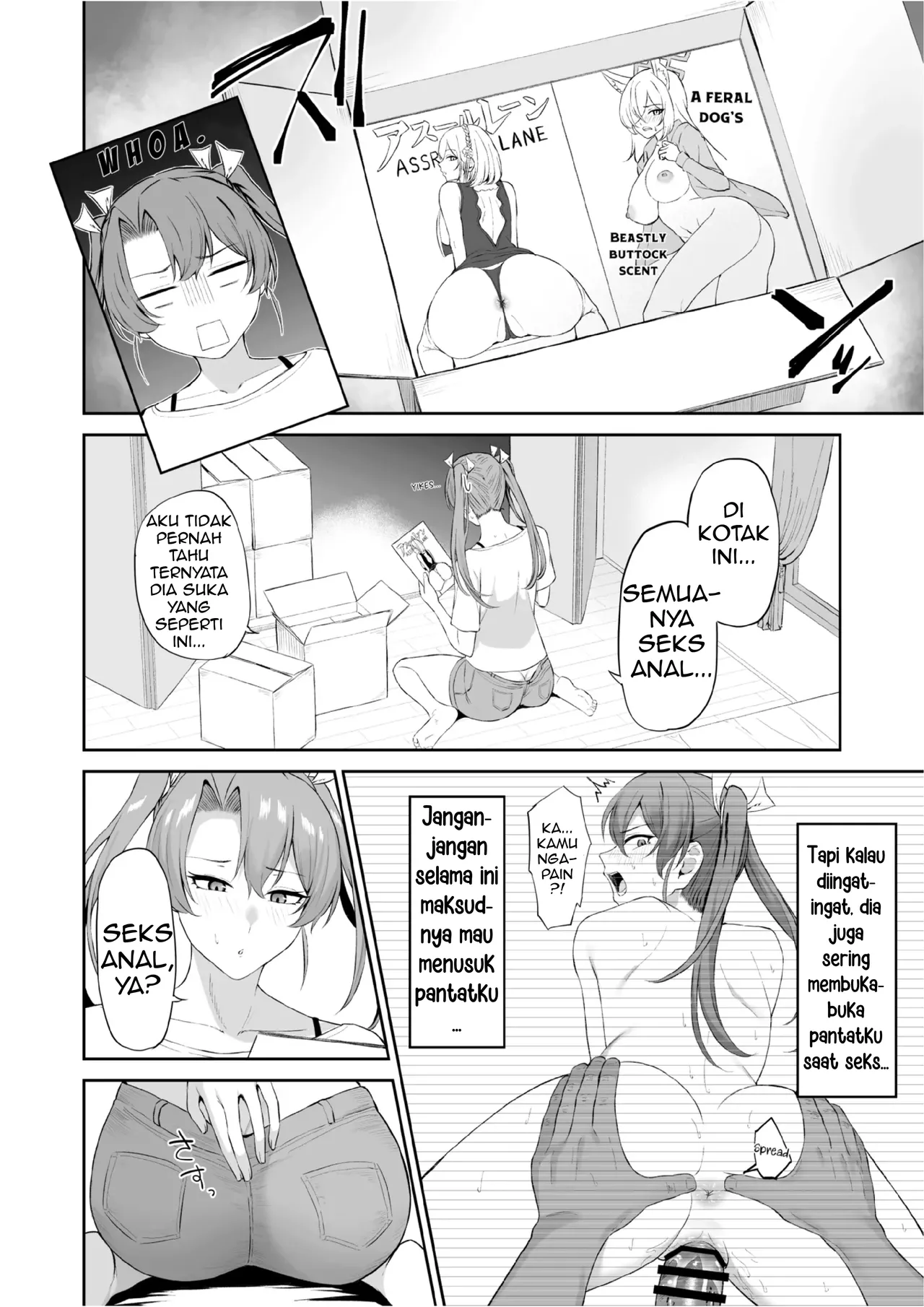 [Solo Play (Gaffe Takaman)] Kaku no Shiriana | Pintu Belakang Zuikaku (Kantai Collection -KanColle-) [Indonesian] [Digital] 图片编号 4