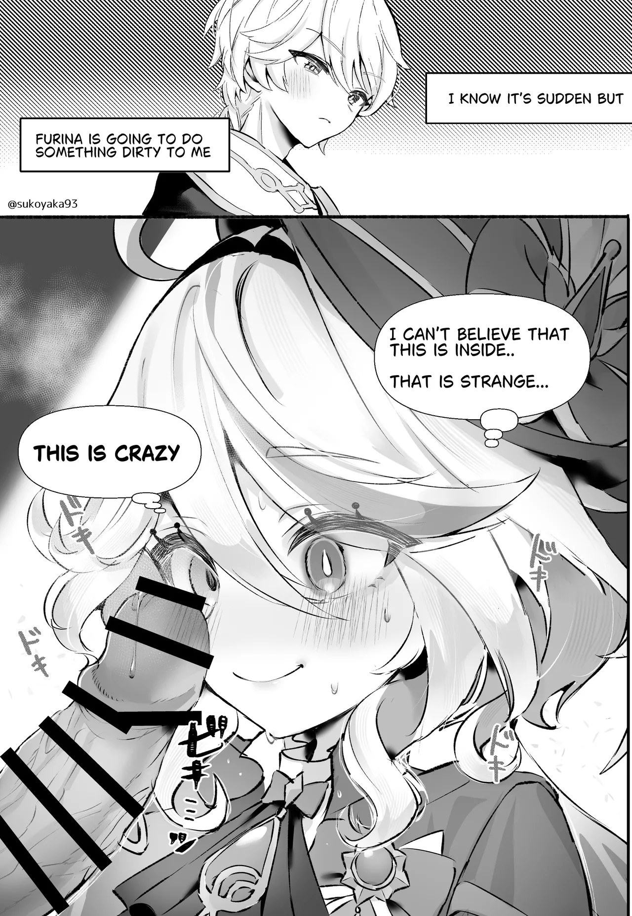 [GlowMercury (Sukoyakagumi)] Kimi no Guroshi de Kanpai - Cheers with her glass (Genshin Impact) [Digital] [English] 3eme image