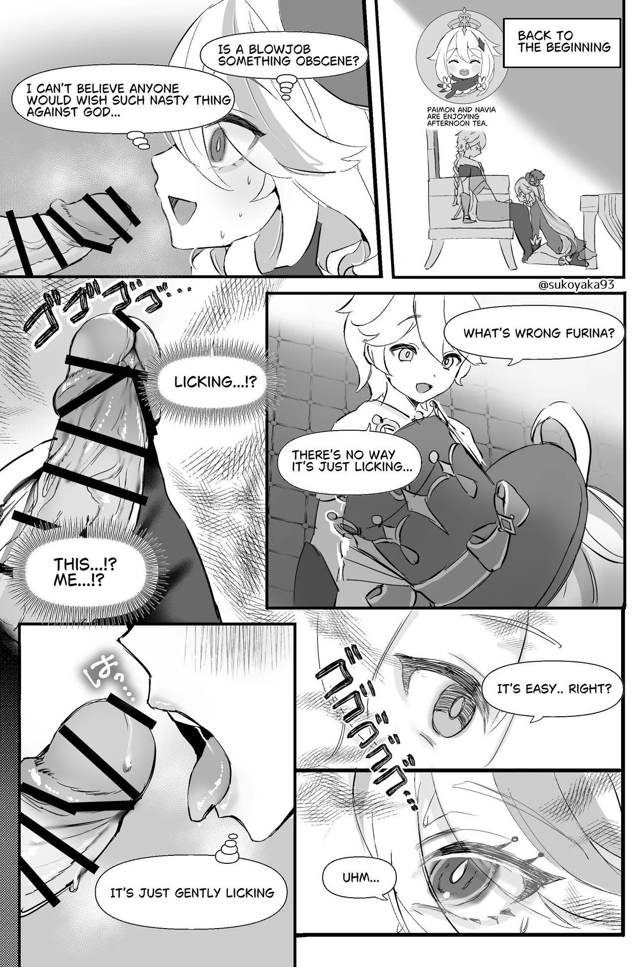 [GlowMercury (Sukoyakagumi)] Kimi no Guroshi de Kanpai - Cheers with her glass (Genshin Impact) [Digital] [English] 7eme image