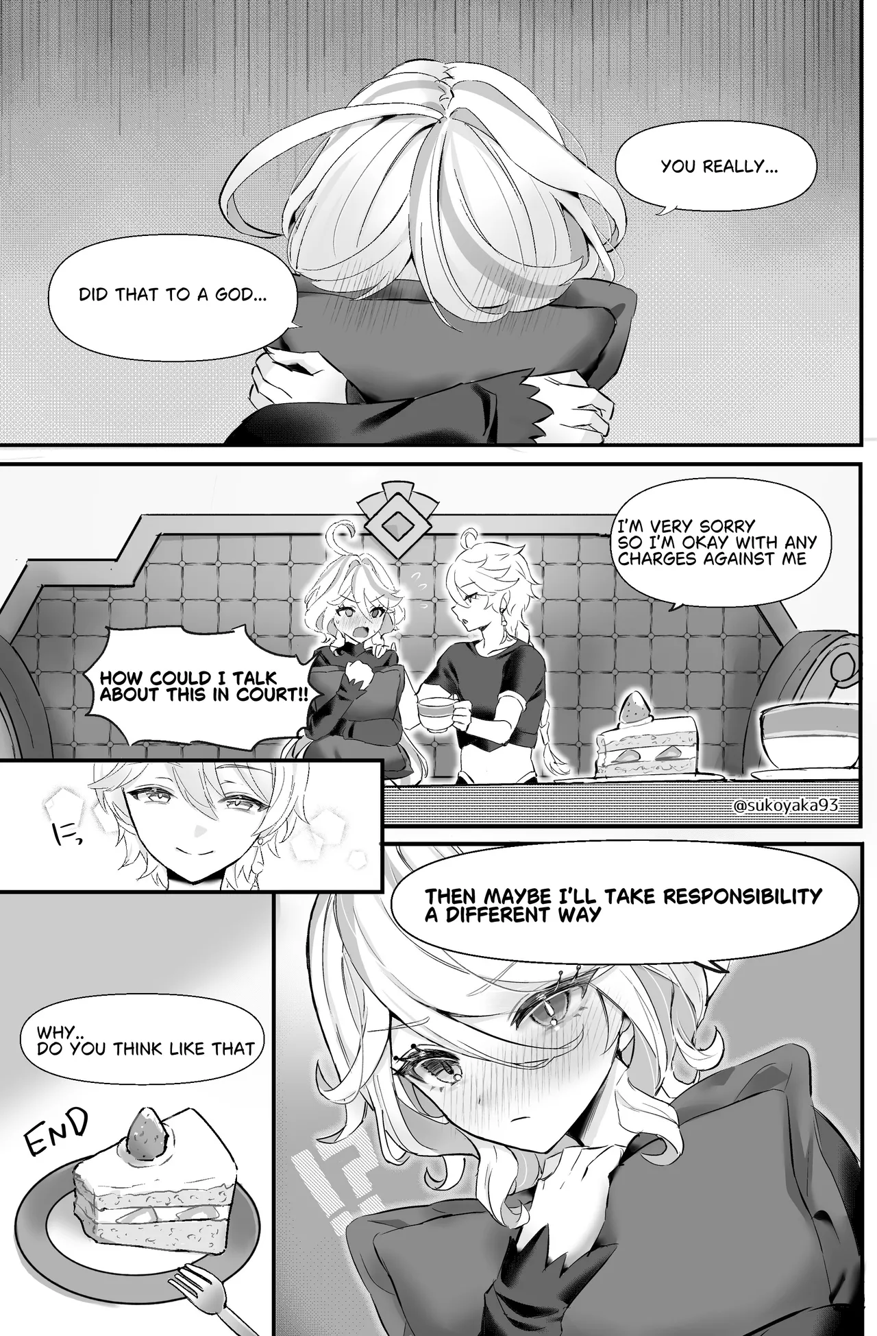 [GlowMercury (Sukoyakagumi)] Kimi no Guroshi de Kanpai - Cheers with her glass (Genshin Impact) [Digital] [English] 21eme image