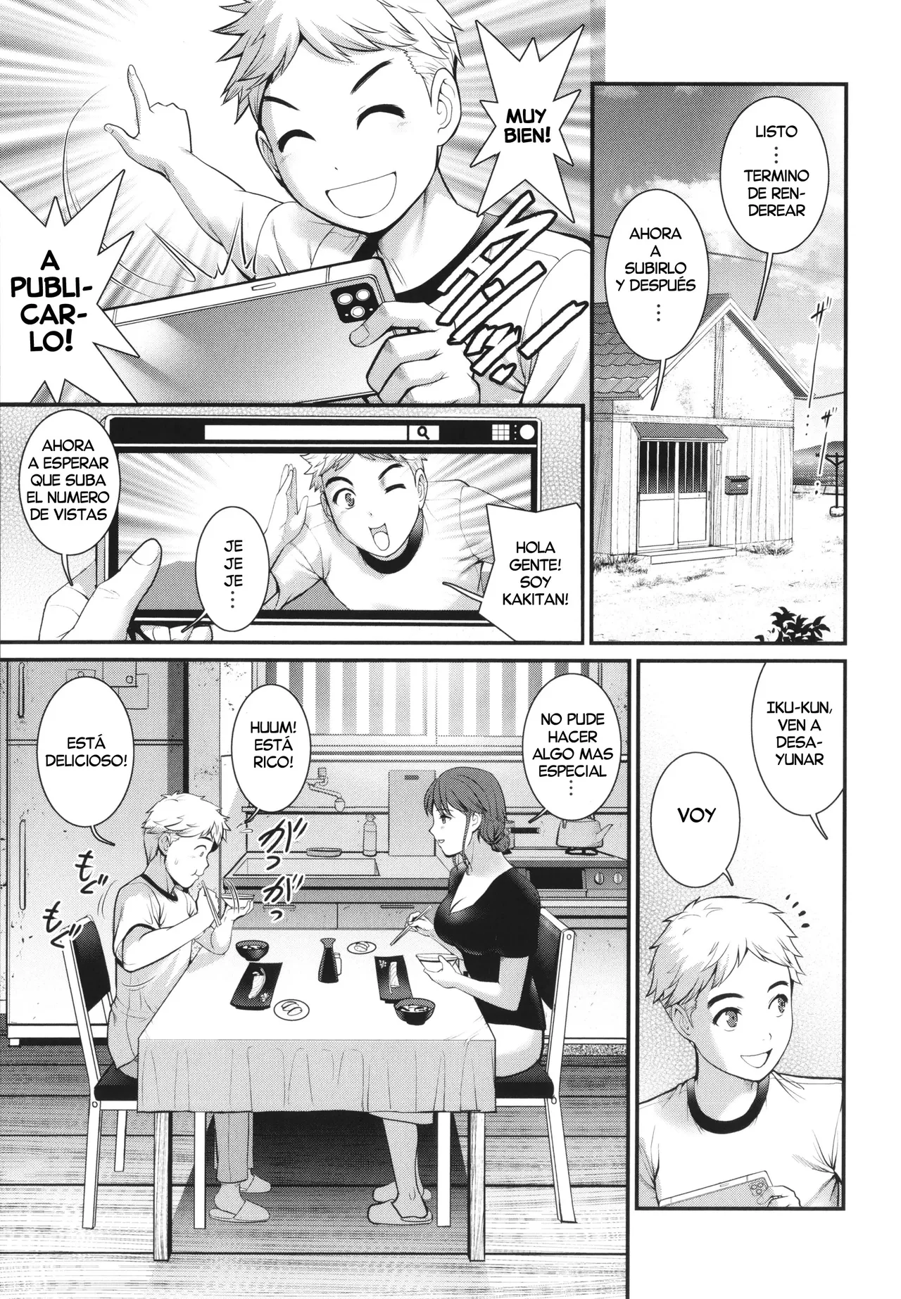 [Saigado] Meshibe no Sakihokoru Shima de (Chap. 3) | Una Isla donde florecen los Pistilos (Cap. 3) [Spanish] [Digital][Harenchi no Fansub] image number 1