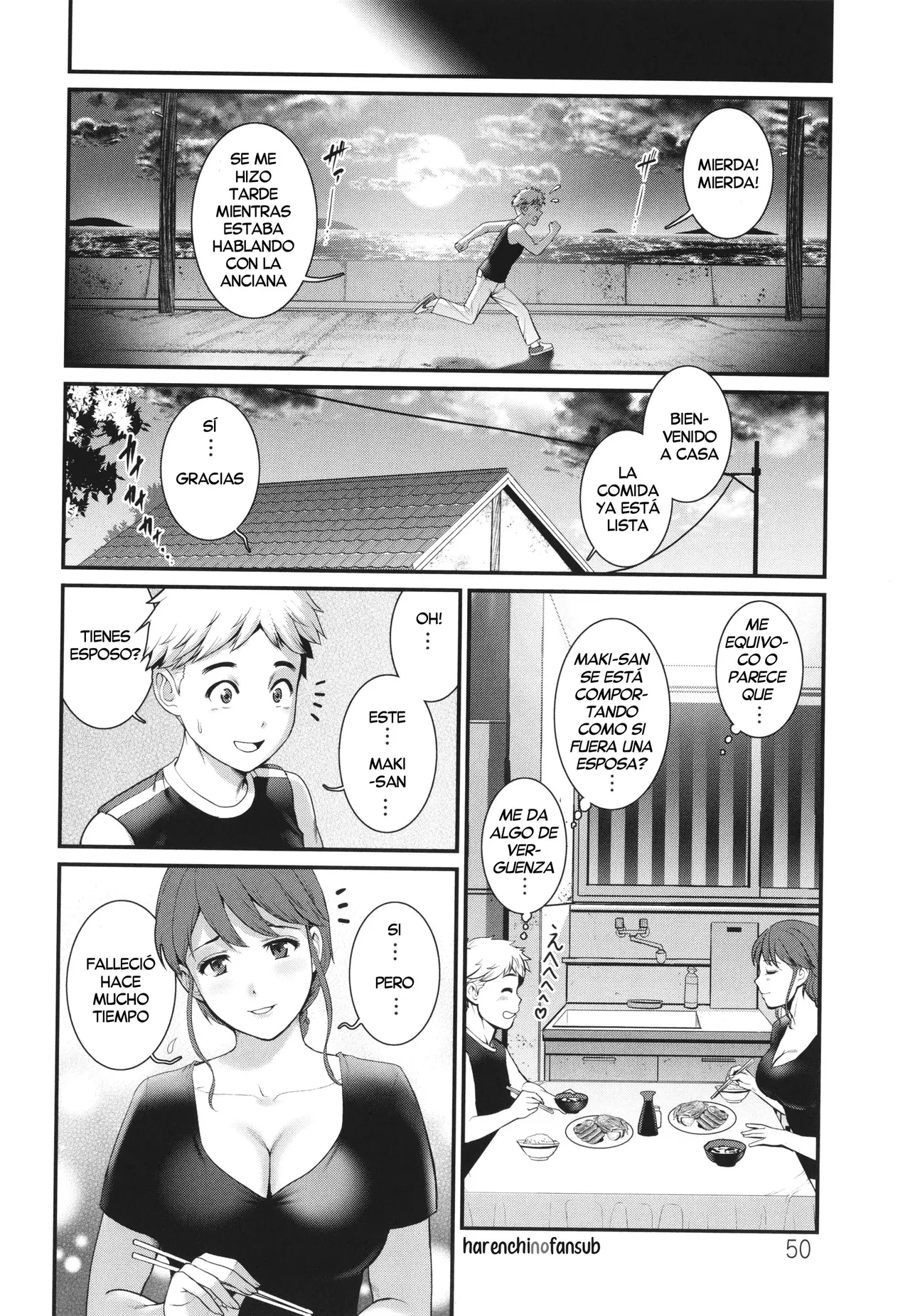 [Saigado] Meshibe no Sakihokoru Shima de (Chap. 3) | Una Isla donde florecen los Pistilos (Cap. 3) [Spanish] [Digital][Harenchi no Fansub] image number 8