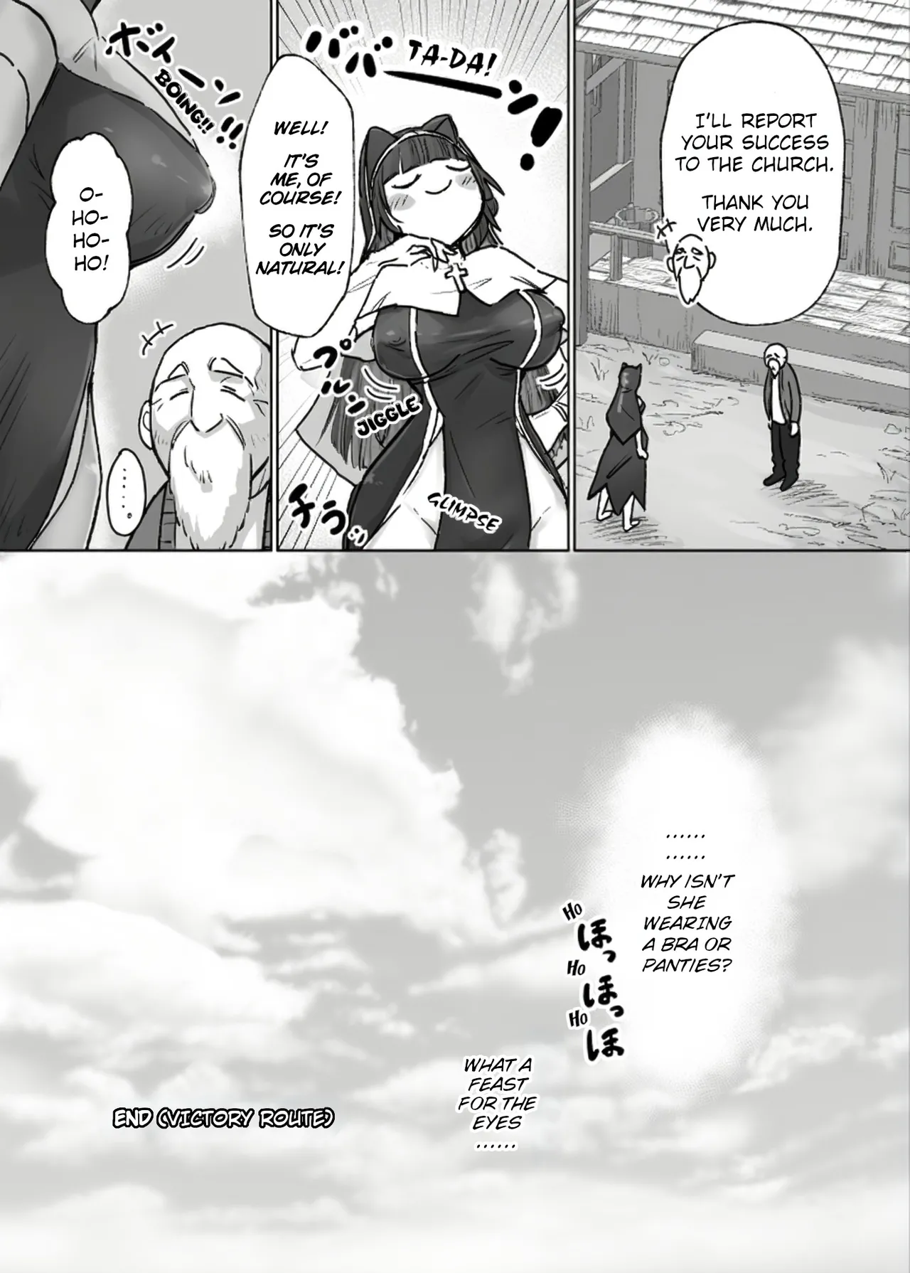 [Neruhitsuji] Joutai Ijou Taisei Sister-san to Taisei Kantsuu Saimin Kurage | "Abnormal Status"-Resistant Nun vs. Resistance-Penetrating Hypnotic Jellyfish [English] изображение № 35