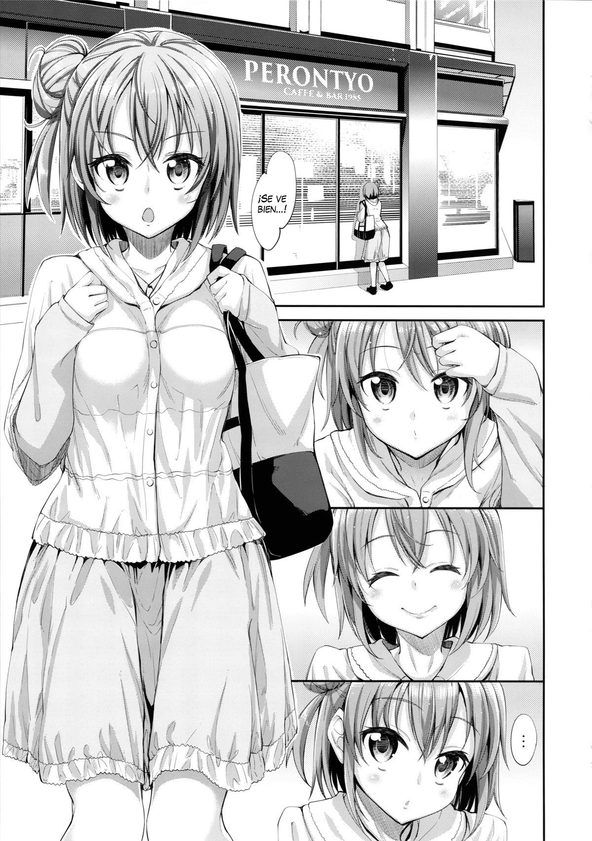 (C87) [Petapan (Akino Sora)] LOVE STORY #01 (Yahari Ore no Seishun Love Come wa Machigatteiru.) [Spanish] [NekoCreme] image number 5