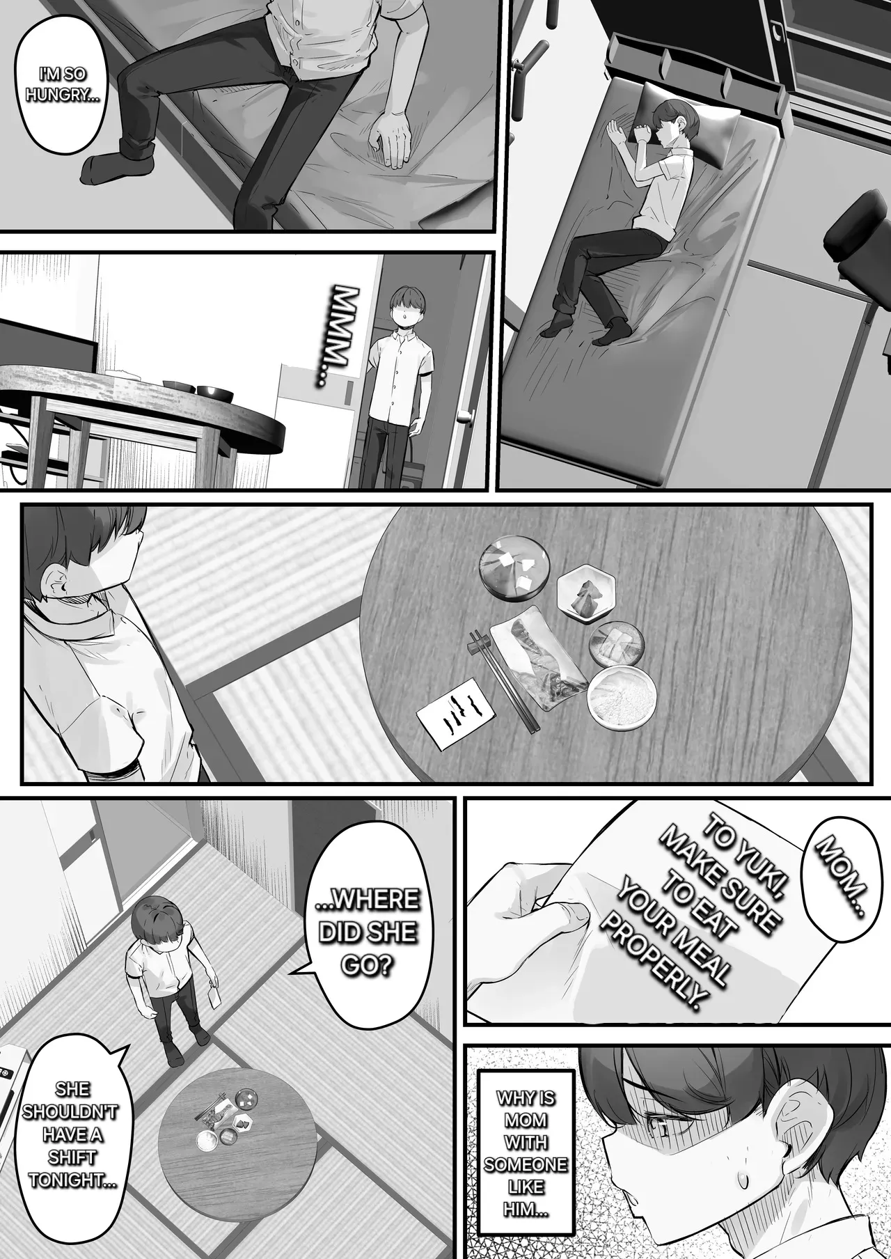 [Baku-π-dou (Kuchi VE)] The Busty Mom with Long, Sagging Breasts Gets Seduced by a Playboy – Part 1 [English] [Alyssaquenn] image number 16