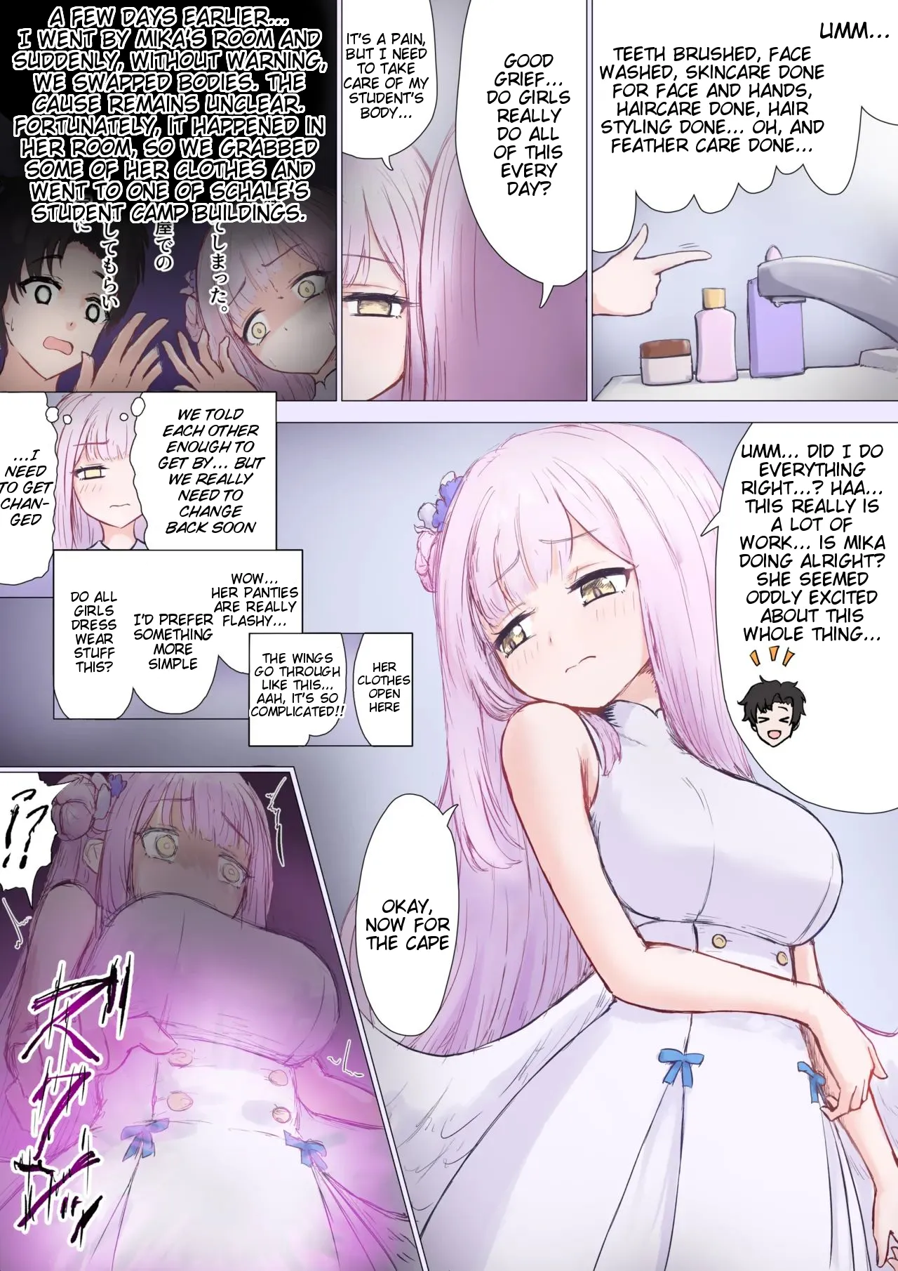 [Nuco Nanatume] Mika, Sensei Irekawari TS (Blue Archive) [English] [Tigoris Translates] изображение № 2