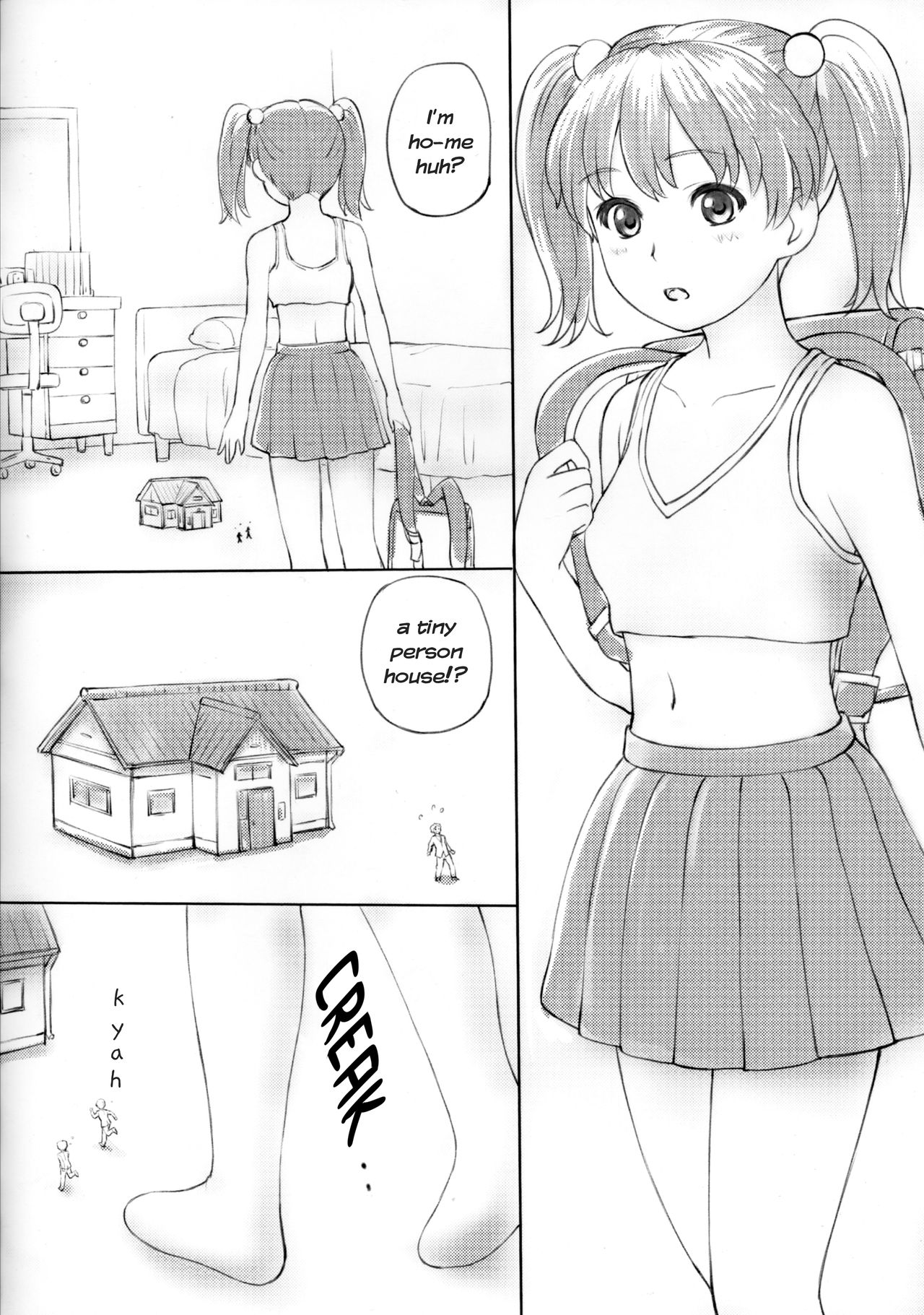 [Manzi_ss] SHRINKER EATER [Prepatory Issue」(English Translation) image number 4