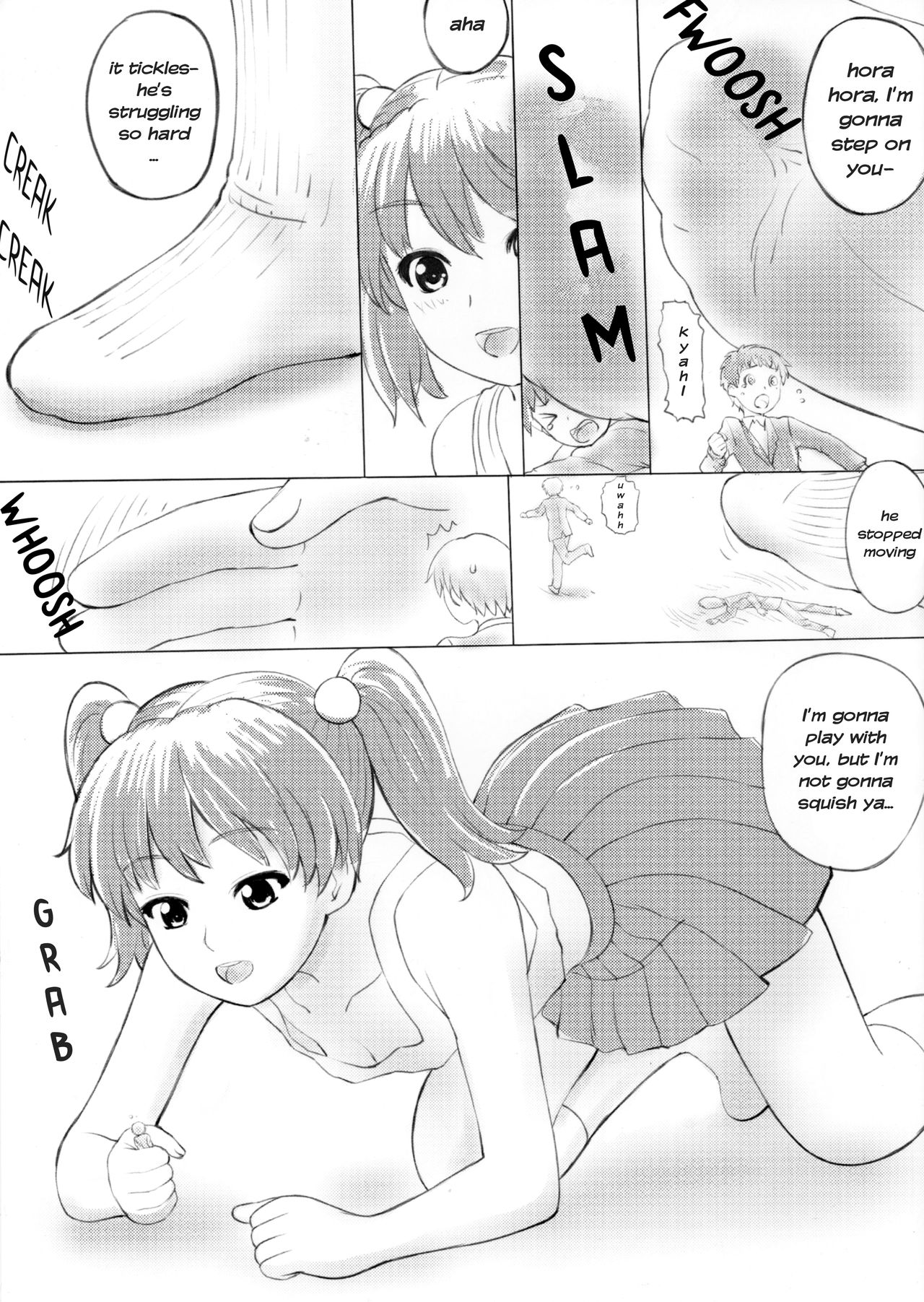 [Manzi_ss] SHRINKER EATER [Prepatory Issue」(English Translation) image number 5