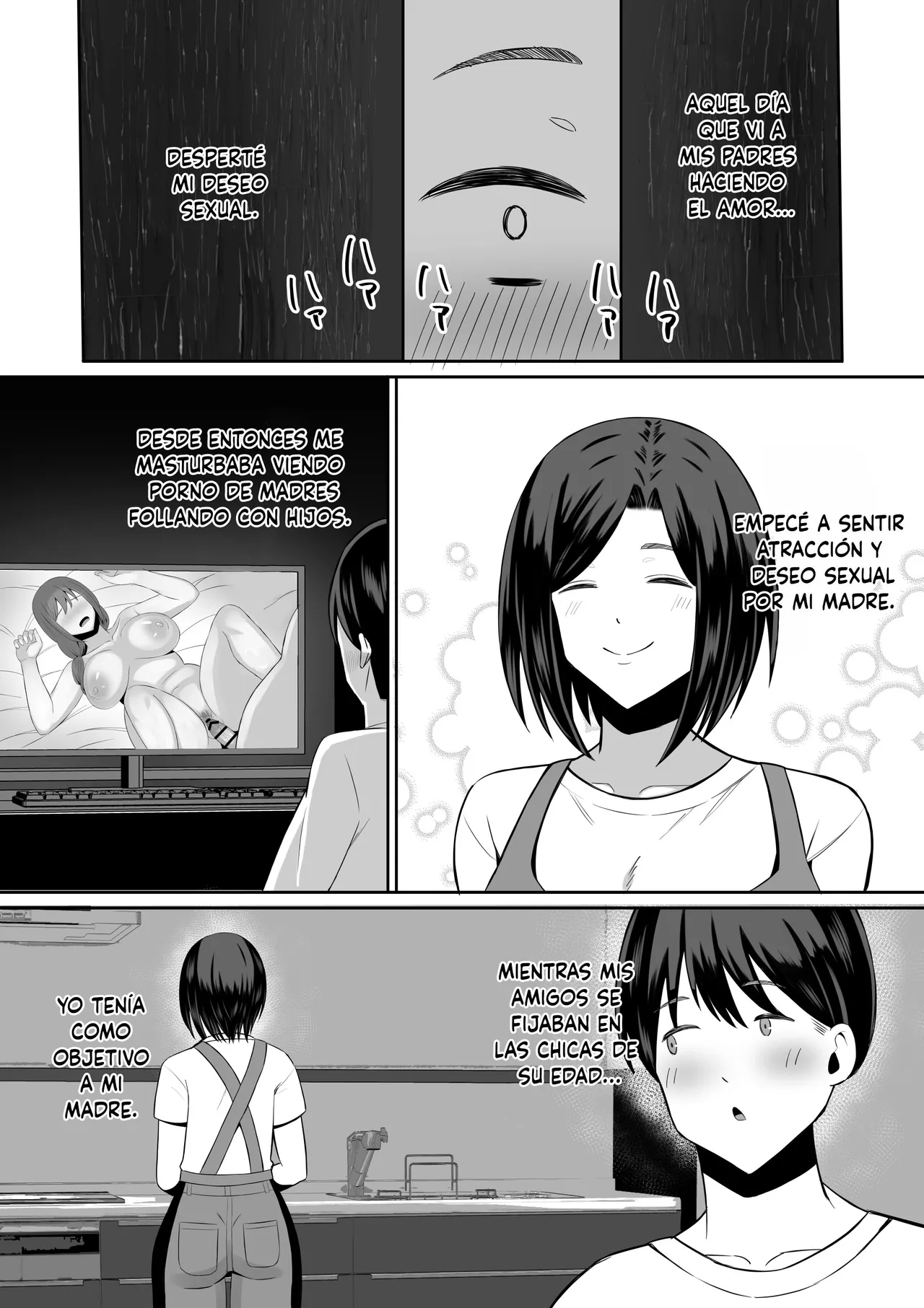 [Mochidora] Kindan no Boshi Swapping ~Hahaoya Koukan de Hontou no Seiheki ni Mezameta Haha to Ore (Spanish) 이미지 번호 4