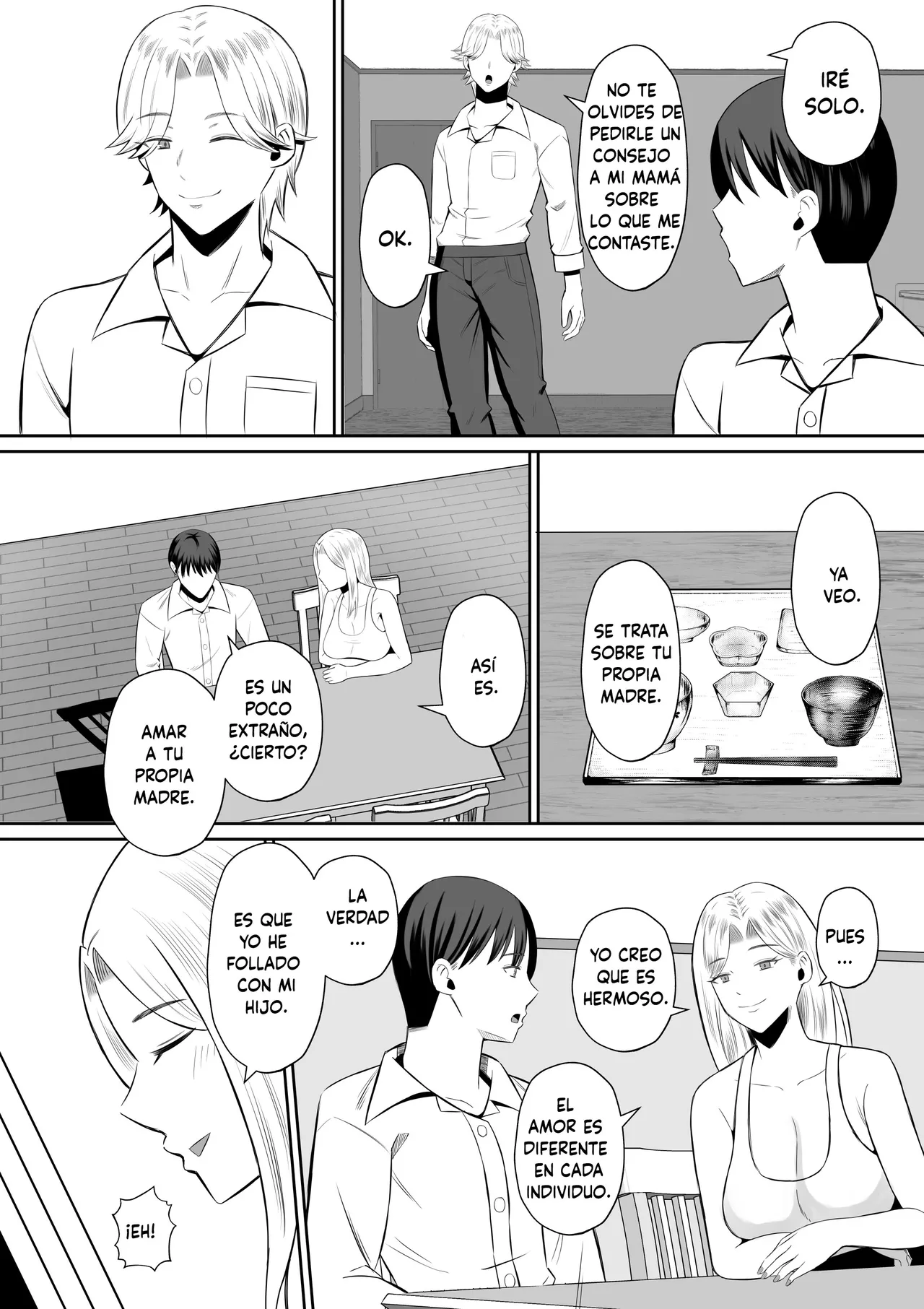 [Mochidora] Kindan no Boshi Swapping ~Hahaoya Koukan de Hontou no Seiheki ni Mezameta Haha to Ore (Spanish) 이미지 번호 18