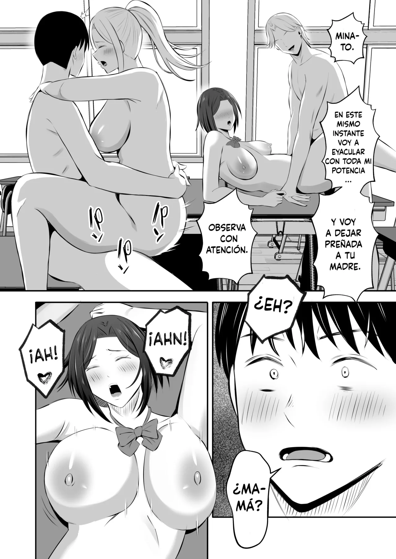 [Mochidora] Kindan no Boshi Swapping 2 〜 hōkago no kyōshitsu de 4 P rankō-hen 〜' (Spanish) 이미지 번호 72