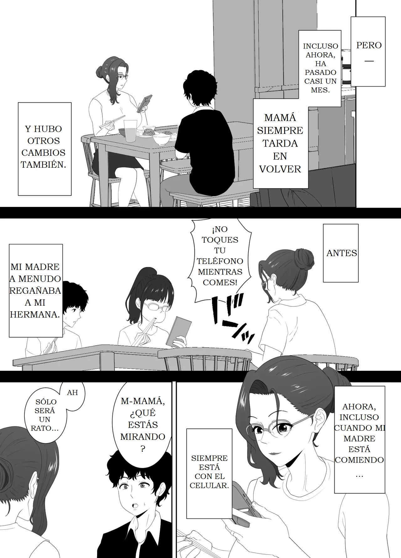 [Studio Macaron (Moeyama P-Man)] LOS REGISTROS QUE QUEDARON EN EL SMARTPHONE DE COMO MADRE SE VUELVE UNA PUTA DESPUES DE LA ESCUELA 图片编号 8