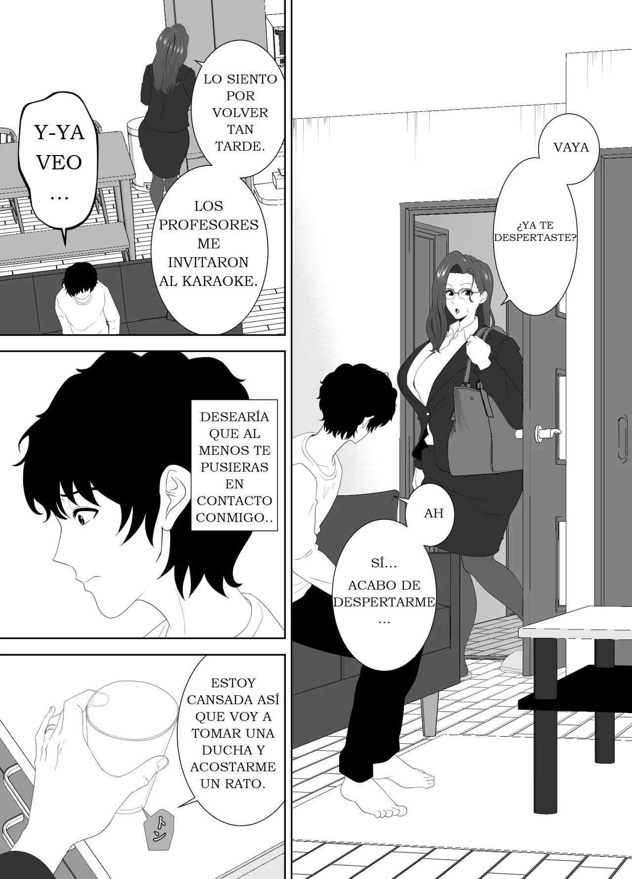 [Studio Macaron (Moeyama P-Man)] LOS REGISTROS QUE QUEDARON EN EL SMARTPHONE DE COMO MADRE SE VUELVE UNA PUTA DESPUES DE LA ESCUELA 图片编号 22