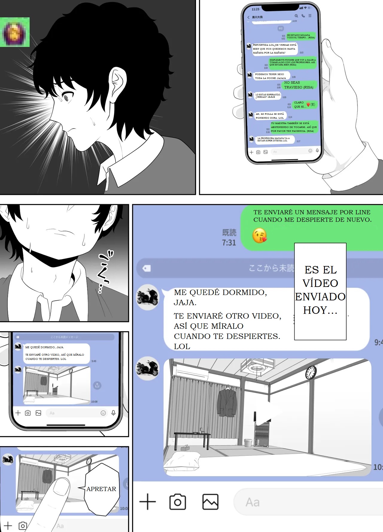 [Studio Macaron (Moeyama P-Man)] LOS REGISTROS QUE QUEDARON EN EL SMARTPHONE DE COMO MADRE SE VUELVE UNA PUTA DESPUES DE LA ESCUELA 图片编号 69