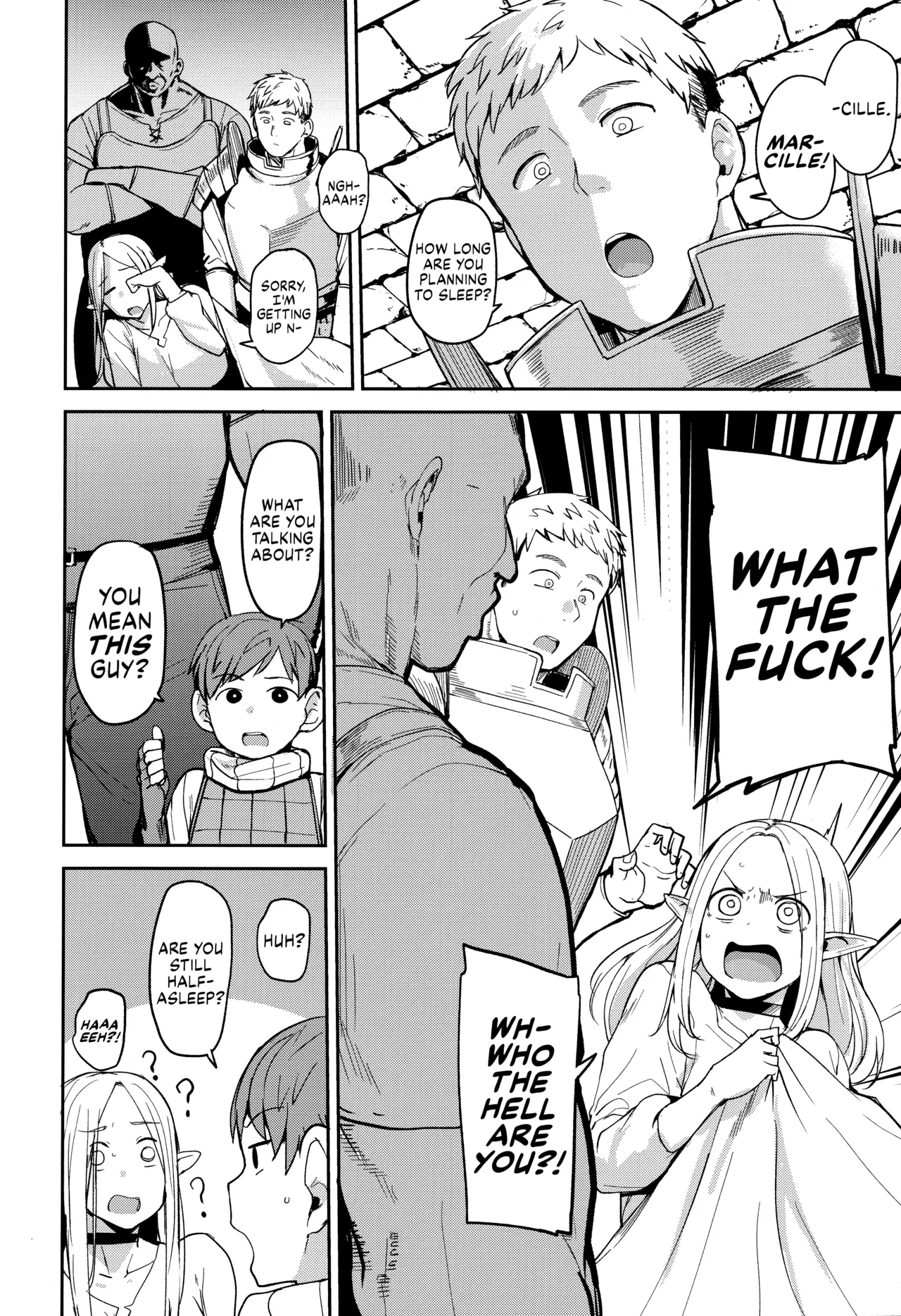 (C106) [North70 (Nanao Yukiji)] Chin Ochi Donkusa Elf | Dumbass Elf, Dicked Over And Dicked Down (Dungeon Meshi) [English] [Suizokukan] image number 3