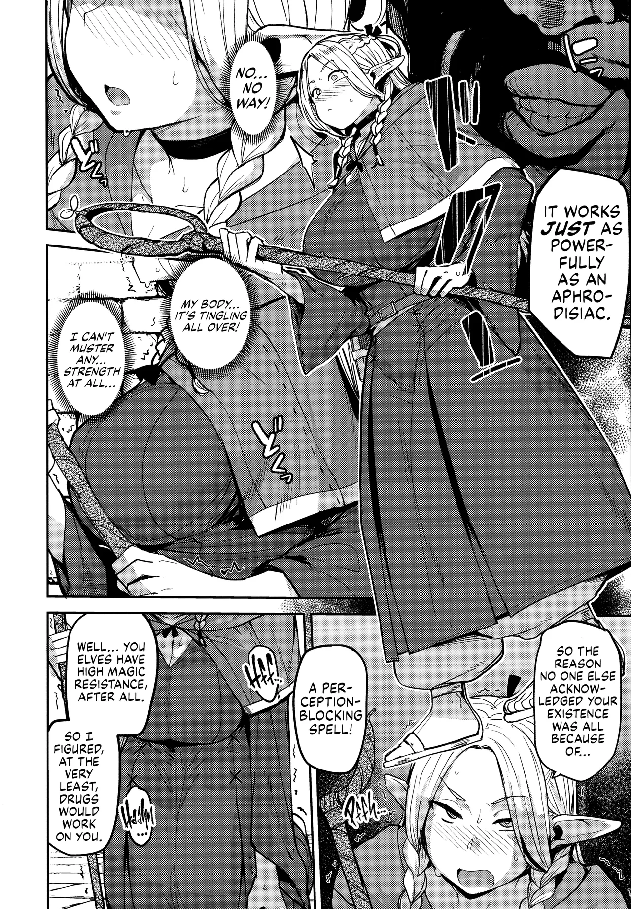 (C106) [North70 (Nanao Yukiji)] Chin Ochi Donkusa Elf | Dumbass Elf, Dicked Over And Dicked Down (Dungeon Meshi) [English] [Suizokukan] image number 9