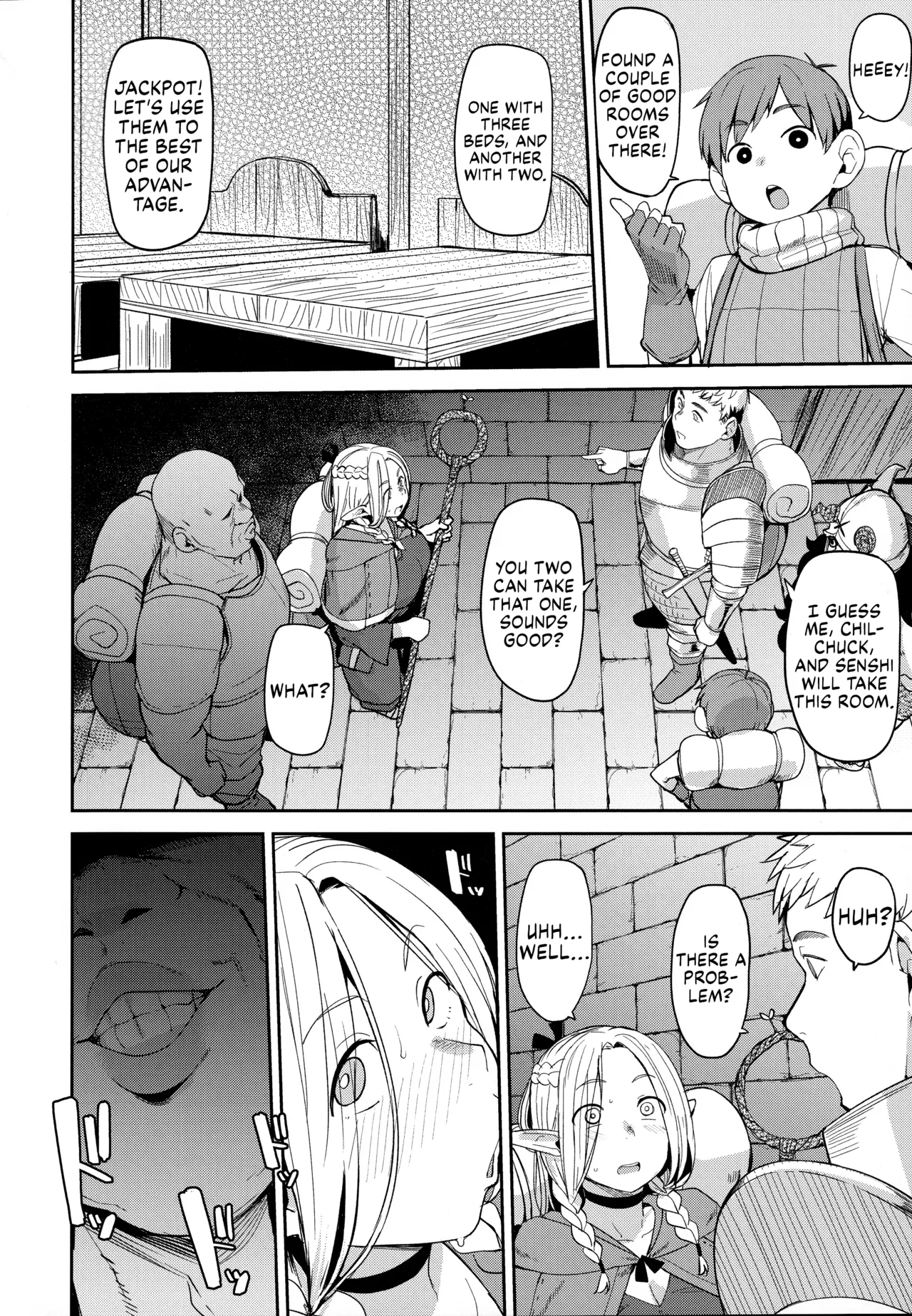 (C106) [North70 (Nanao Yukiji)] Chin Ochi Donkusa Elf | Dumbass Elf, Dicked Over And Dicked Down (Dungeon Meshi) [English] [Suizokukan] image number 31