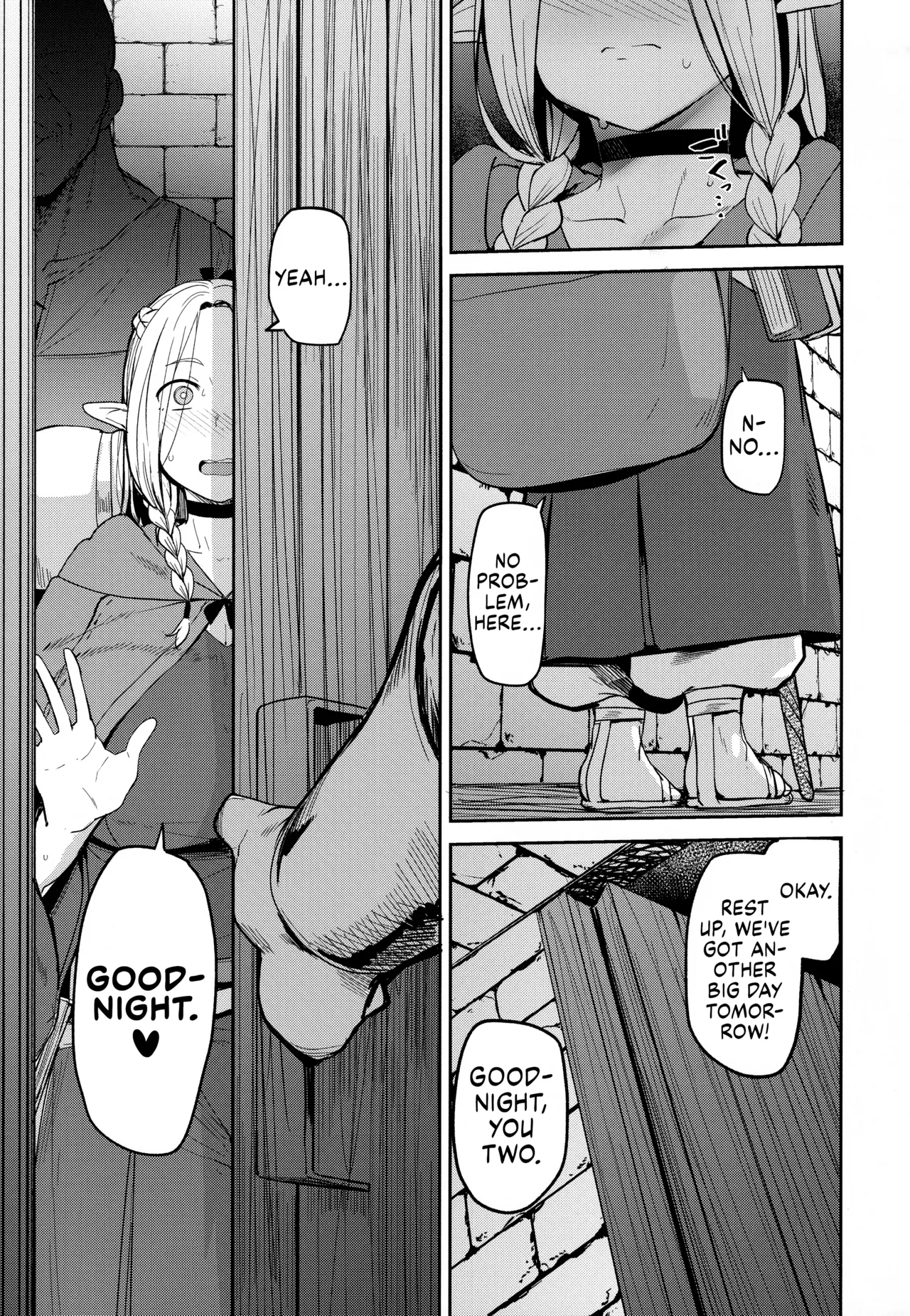 (C106) [North70 (Nanao Yukiji)] Chin Ochi Donkusa Elf | Dumbass Elf, Dicked Over And Dicked Down (Dungeon Meshi) [English] [Suizokukan] image number 32