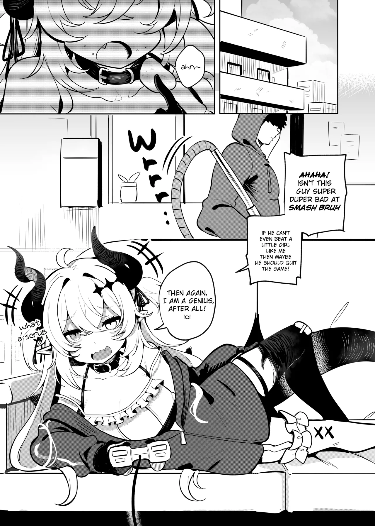Putting This NEET Dragon Vtuber In Her Place 画像番号 1