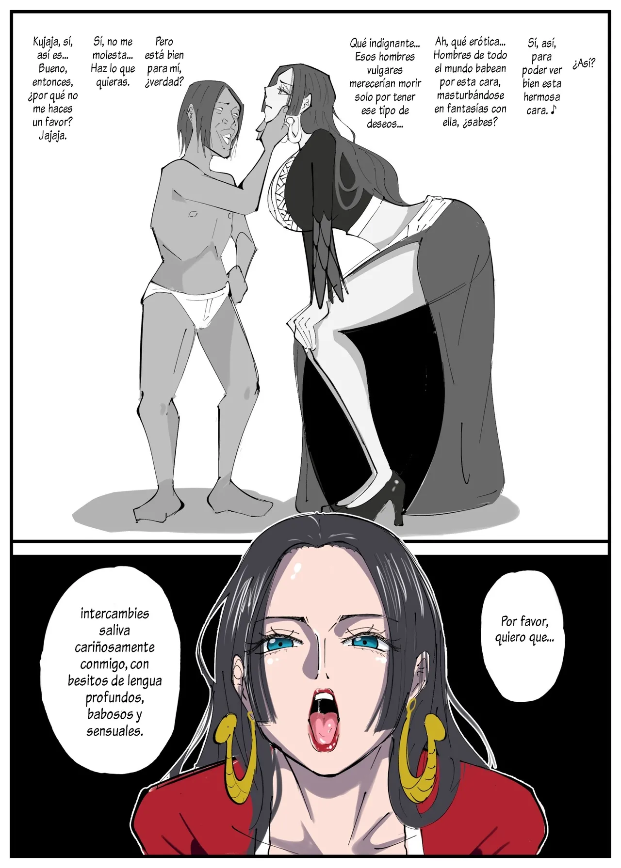 [Ekaki Gaikokujin] One Piece × Muteki Kimootoko｜One Piece × El Tipo Espeluznante Que Tiene Un PODER INVENCIBLE 1-3 + Extras (One Piece) [Spanish] [Al chile no sé Scan] 이미지 번호 69