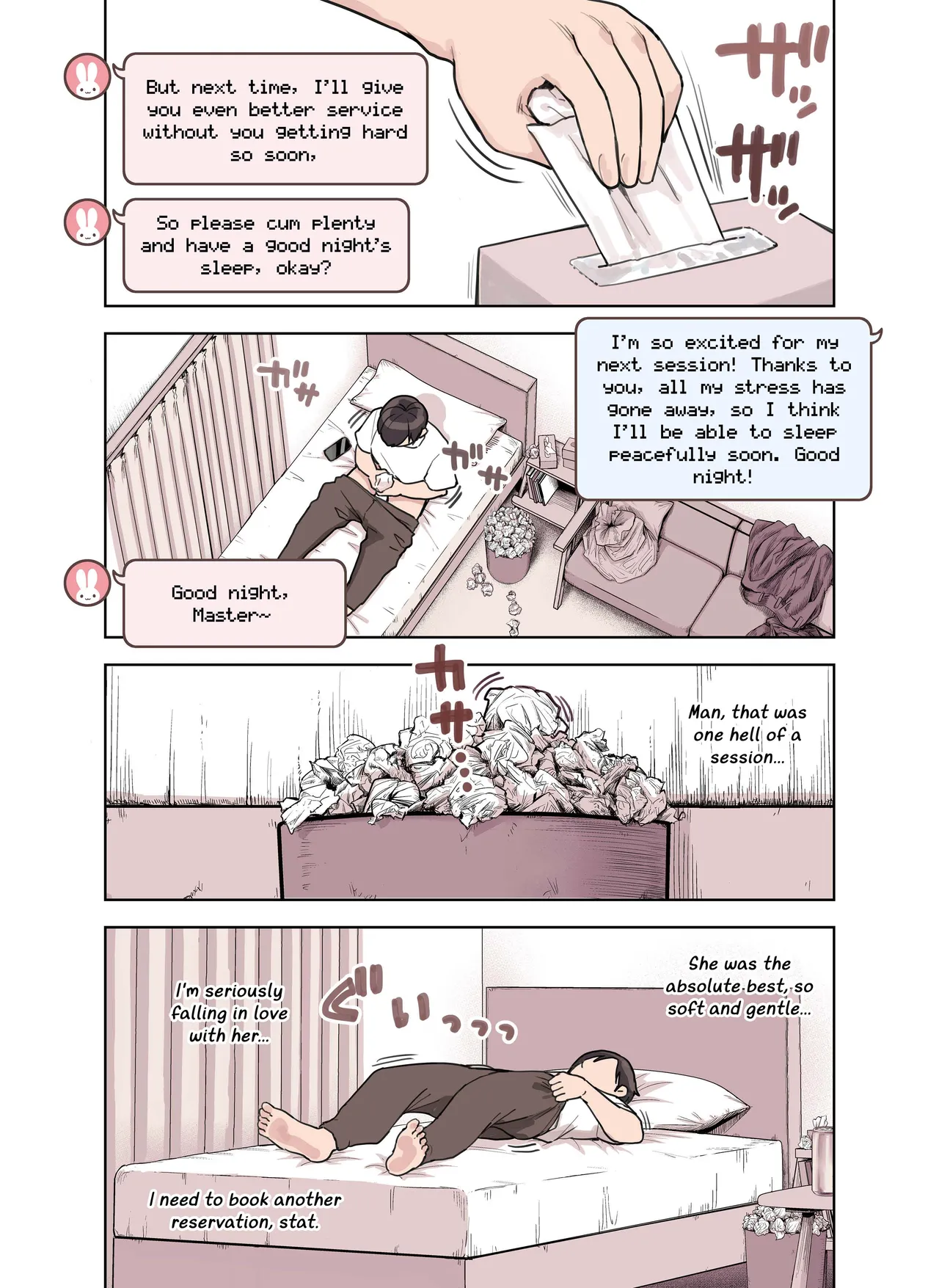 [Fukurasuzume (Sunaba Suzume)] The Handjob Parlor’s Most Popular Kemomimi Girl (Part 2 of 3) [English] [Your Deer Friends Black] numero di immagine  45