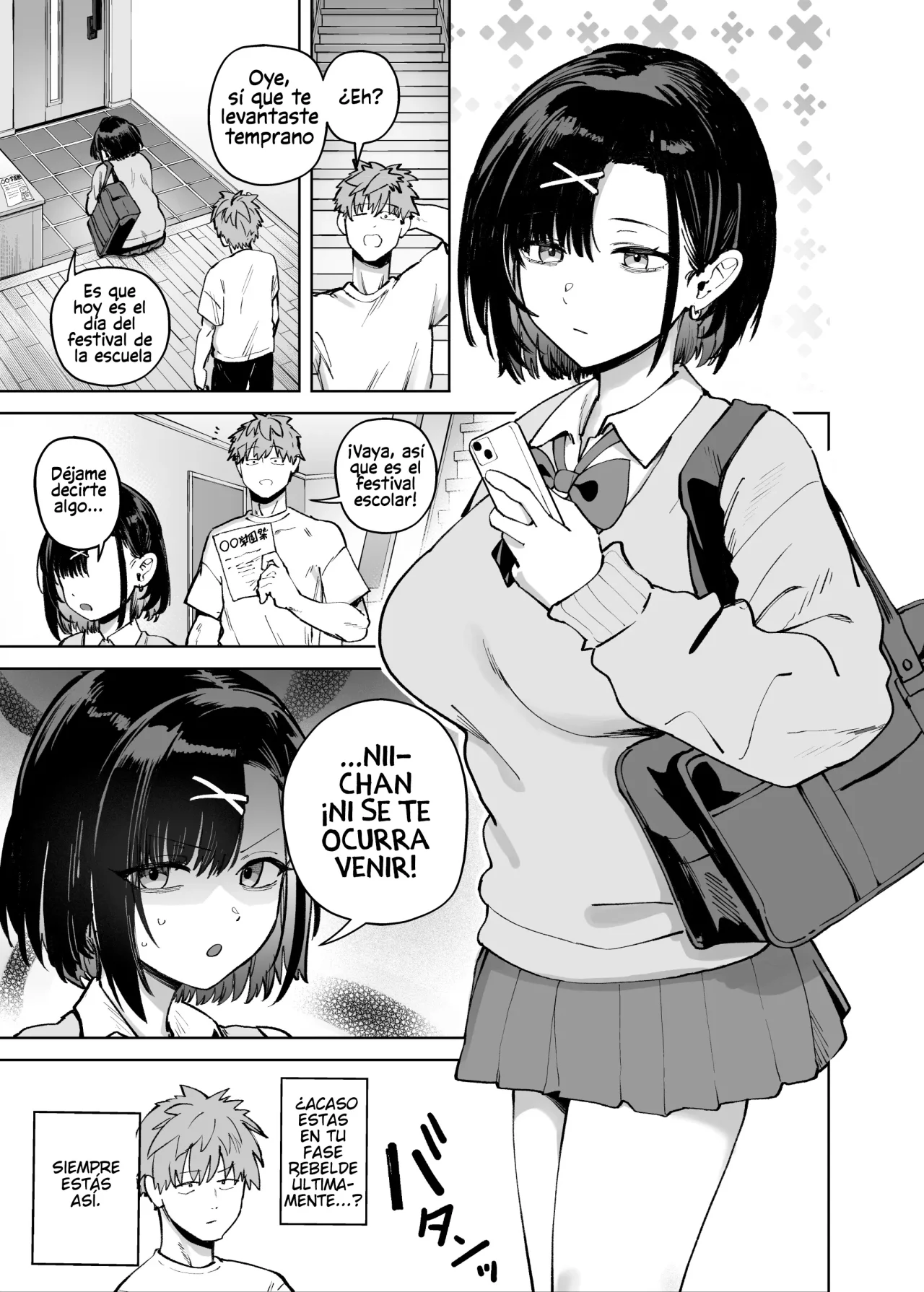[Solo Shimeji (Bunapi 397 Yen)] 2-nen C-gumi Gakuen Oppabu no Cast ni Imouto ga Ita｜Mi Hermanita Era Parte del Club de Pechos de la Clase 2-C [Spanish] [Uraku Translations] [Digital] 图片编号 2