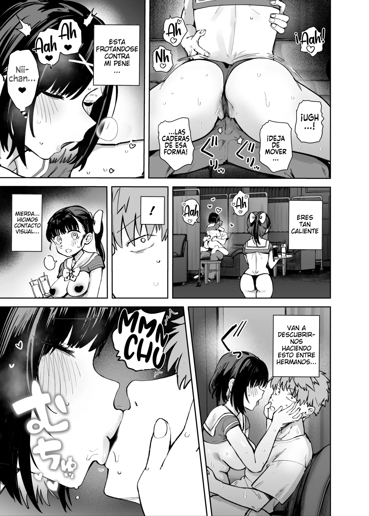 [Solo Shimeji (Bunapi 397 Yen)] 2-nen C-gumi Gakuen Oppabu no Cast ni Imouto ga Ita｜Mi Hermanita Era Parte del Club de Pechos de la Clase 2-C [Spanish] [Uraku Translations] [Digital] 图片编号 24