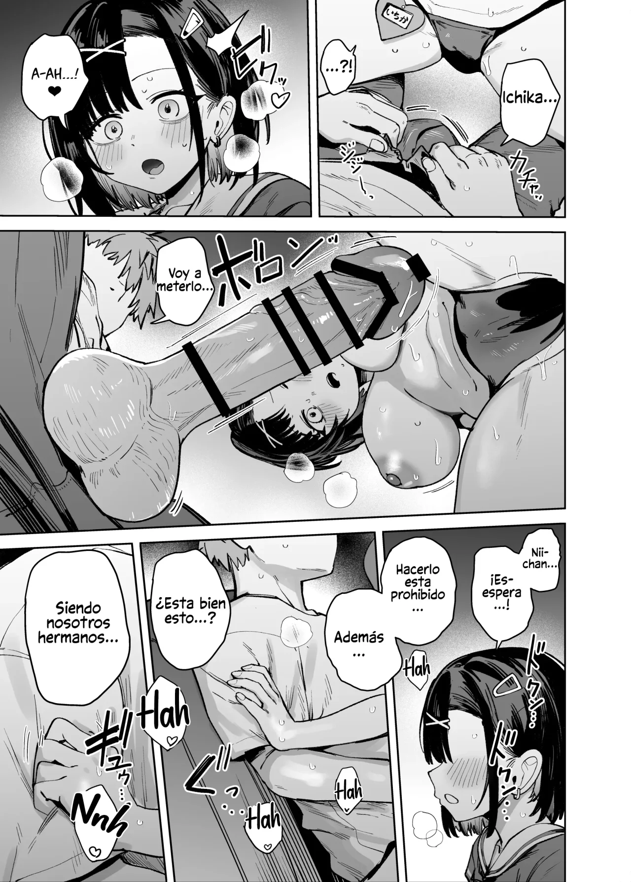 [Solo Shimeji (Bunapi 397 Yen)] 2-nen C-gumi Gakuen Oppabu no Cast ni Imouto ga Ita｜Mi Hermanita Era Parte del Club de Pechos de la Clase 2-C [Spanish] [Uraku Translations] [Digital] 图片编号 26