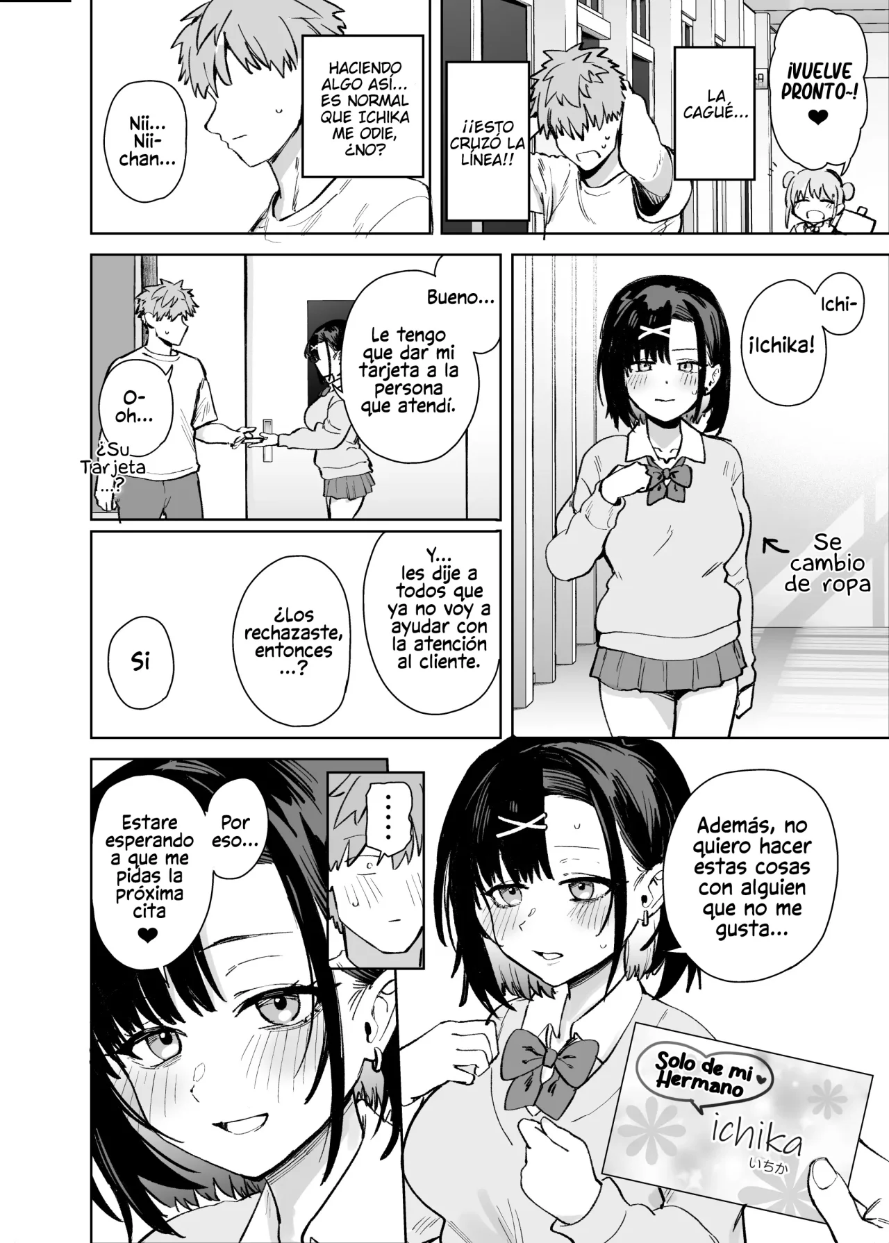 [Solo Shimeji (Bunapi 397 Yen)] 2-nen C-gumi Gakuen Oppabu no Cast ni Imouto ga Ita｜Mi Hermanita Era Parte del Club de Pechos de la Clase 2-C [Spanish] [Uraku Translations] [Digital] 图片编号 41