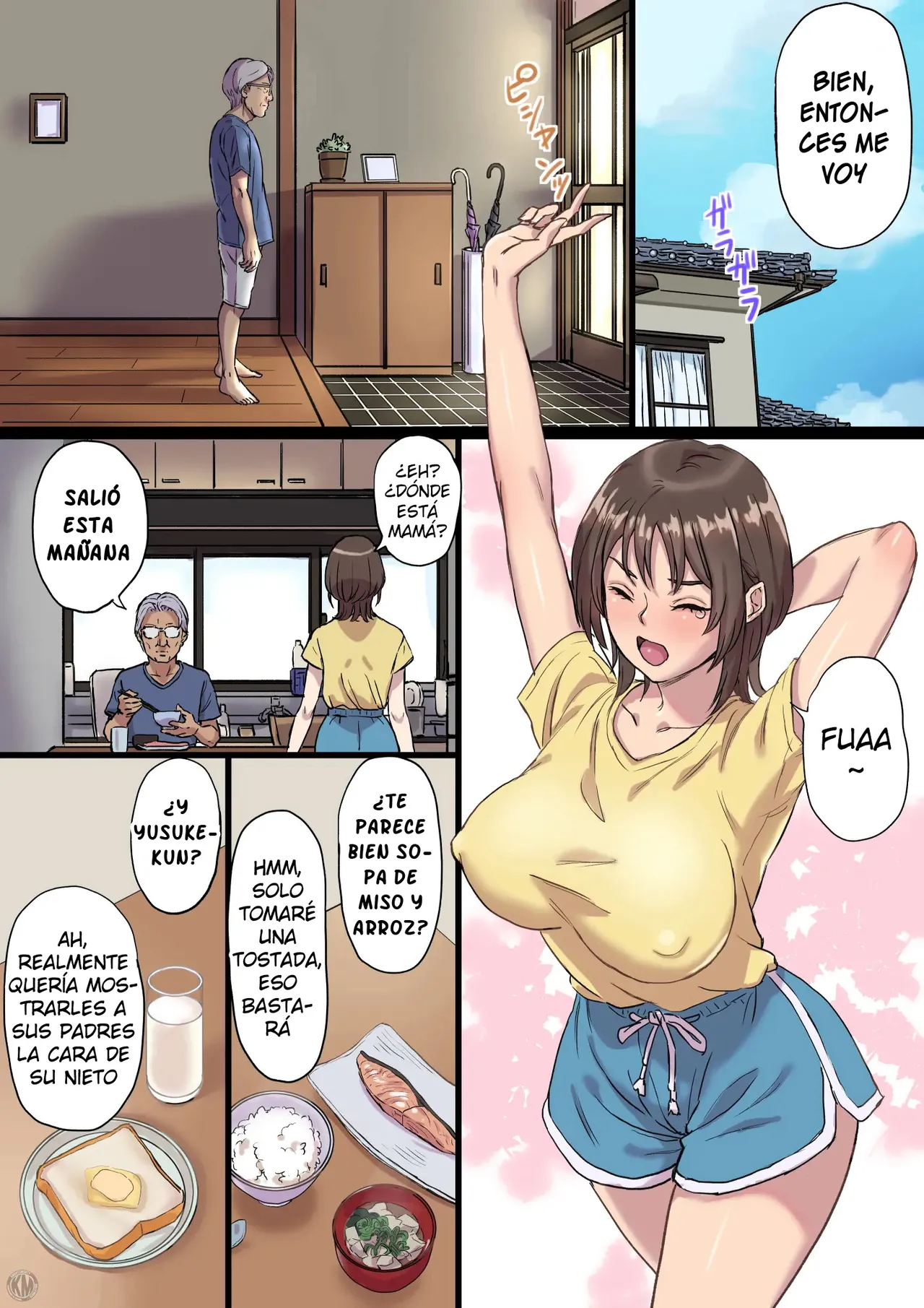 [Papuka (Shibire Hitsuji)] Bonyuu Shibori Papa no Koto ga Suki sugiru! Sango Kisei Musume｜¡Hija que Ama a su Papá, Quien le Exprime Leche Materna! Regresó a Casa Despues de Dar a Luz [Spanish] [KnightsMighty] 图片编号 2