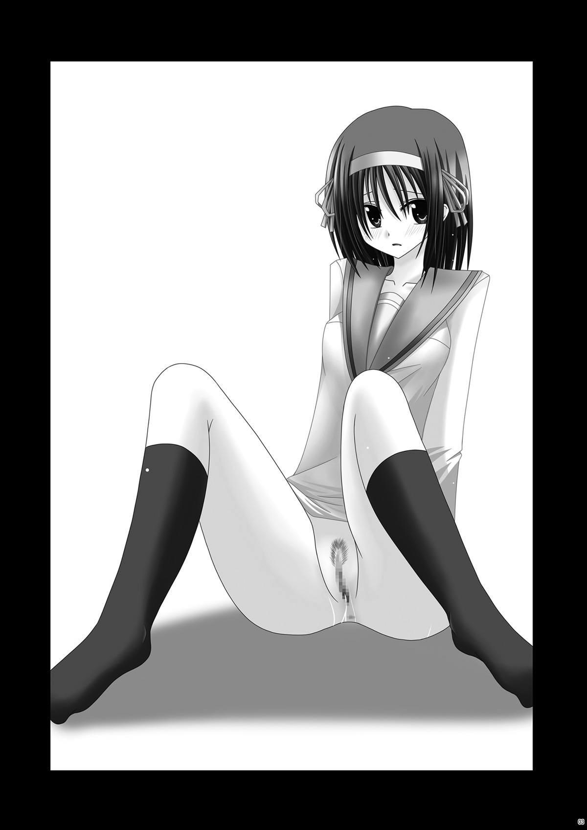 [valssu (Charu)] Suzumiya Haruhi no Karada no Uzuki (The Melancholy of Haruhi Suzumiya) [Digital] numero di immagine  3