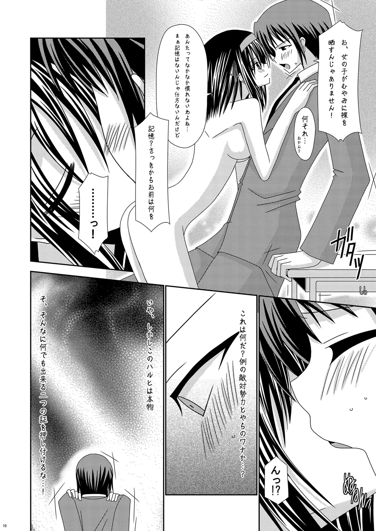 [valssu (Charu)] Suzumiya Haruhi no Karada no Uzuki (The Melancholy of Haruhi Suzumiya) [Digital] numero di immagine  10