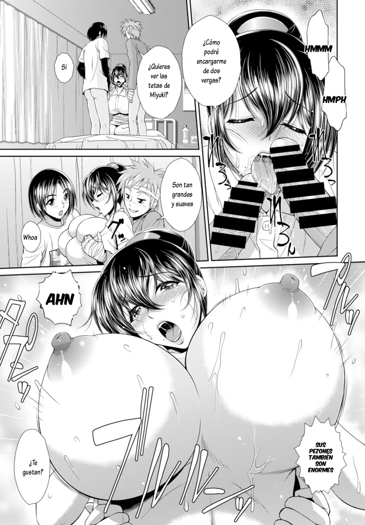 [Ban Kazuyasu] iinari nurse | Una enfermera muy obediente (COMIC BAVEL 2015-02) [Spanish] [Lovely Diablesse Scan] [Digital] numero di immagine  9