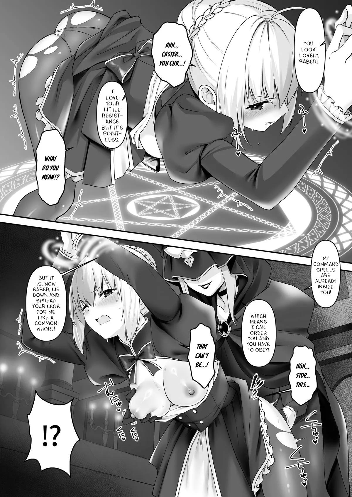 [Seika Kairaku Shoten] Saber's Defeat and Lesbian Corruption [English] 图片编号 2