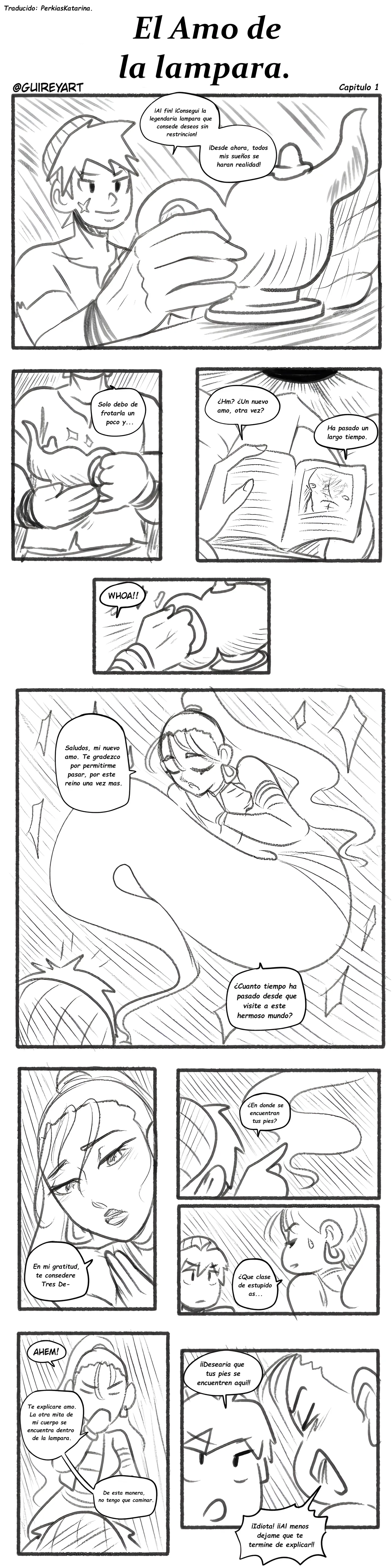 [Guireyart] Maestro de la lampara [Spanish] Incomplete. Version HD numero di immagine  2