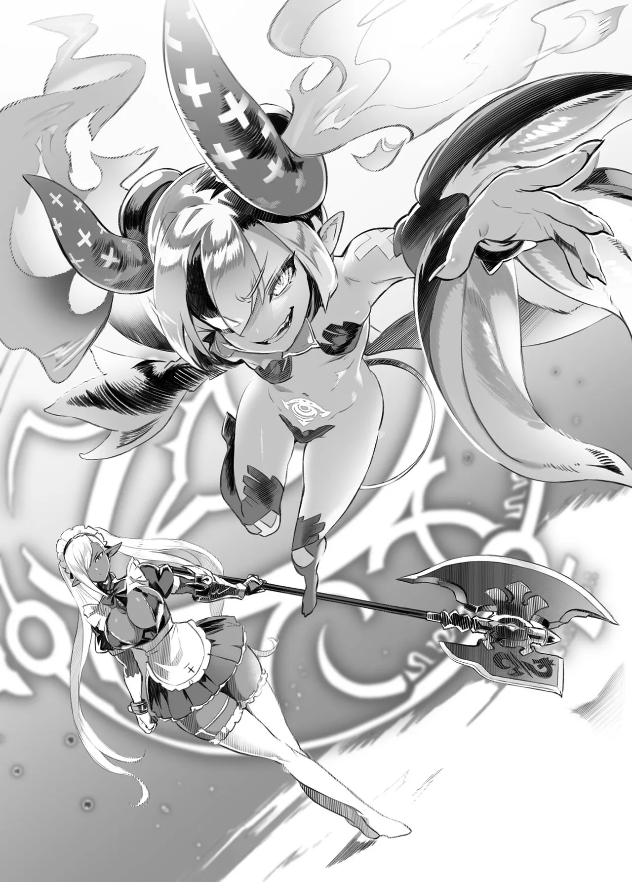 Dappou Tamer no Nariagari Boukentan ~S Rank Bishoujo Boukensha ga Ore no Juuma ni Natteimasu~   Light Novel Illustrations изображение № 21