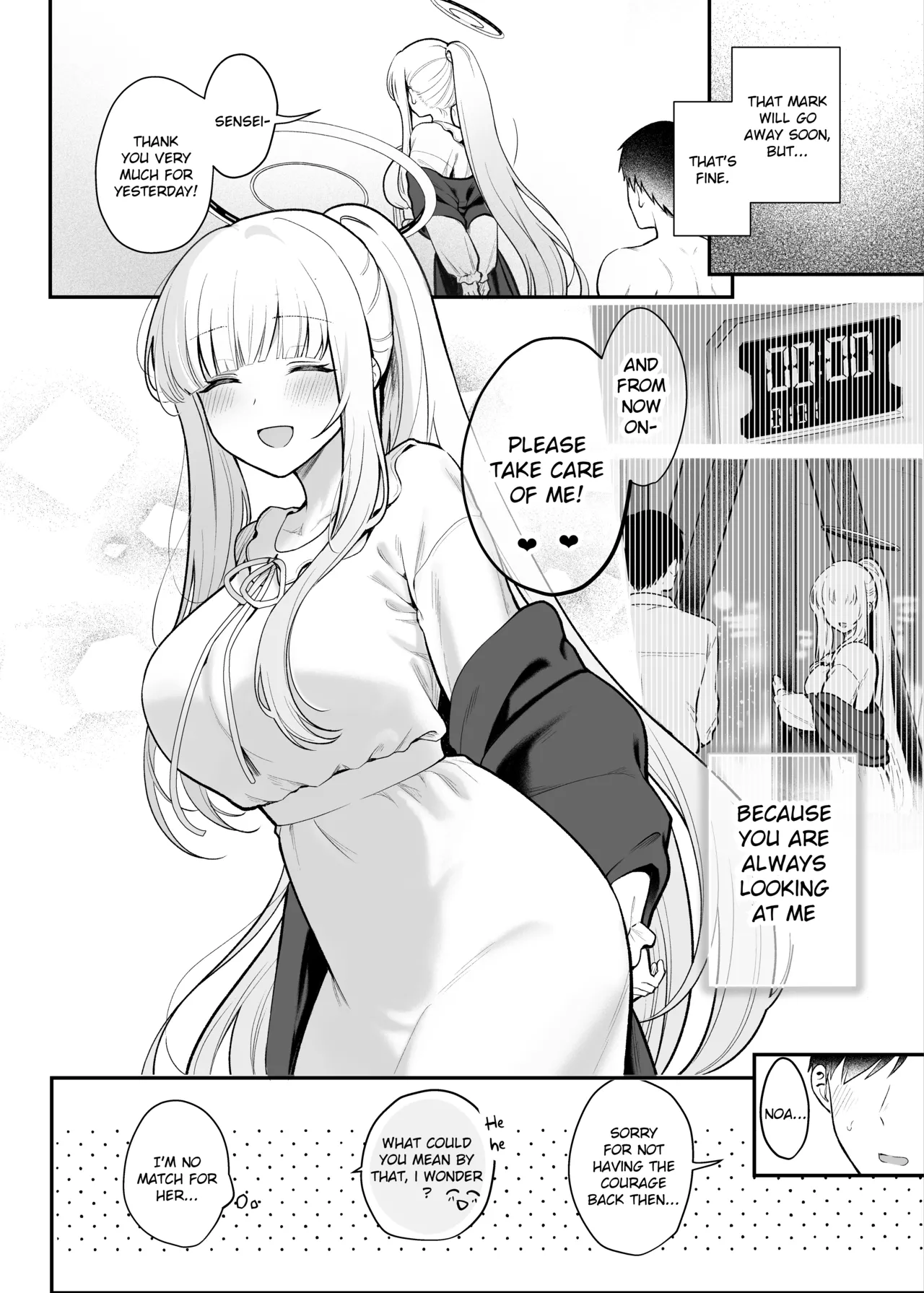 [Pontaroya (Pontaro)] Hoshi ni Somerareta Yoru no Kioku - THE NIGHT DYED WITH A STAR (Blue Archive) [Digital] [English] [Literally Starving] 图片编号 27