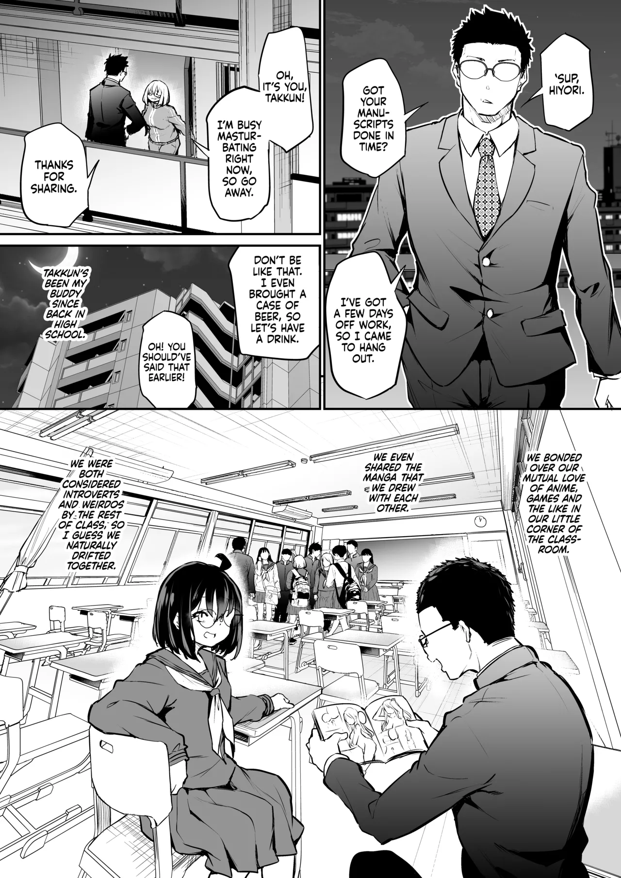 [Airandou] Furo Kyan Inkya Onna, Hatsu Kareshi Chinpo de Mesu ni Naru | A Shower-Hating, Shut-in Girlfailure Becomes a Woman From Her First  Boyfriend’s Cock! [English] [Xzosk] numero di immagine  4