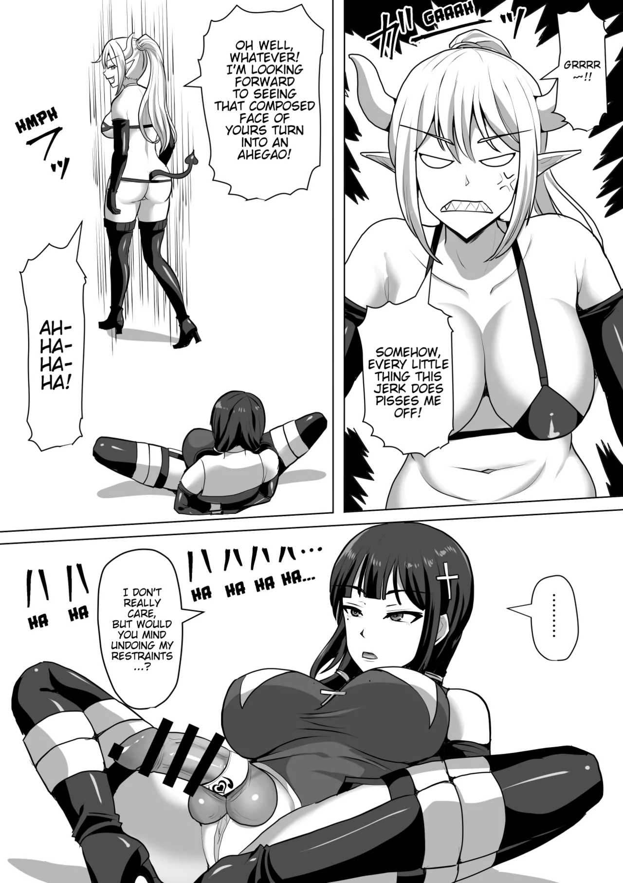 [Shiroi Tentoumushi] Futanari Ejaculation Management! 4 ~The Exorcist Apostle Who Will Ejaculate in 100 Days, Reiko~ [English] [MTL] numero di immagine  31