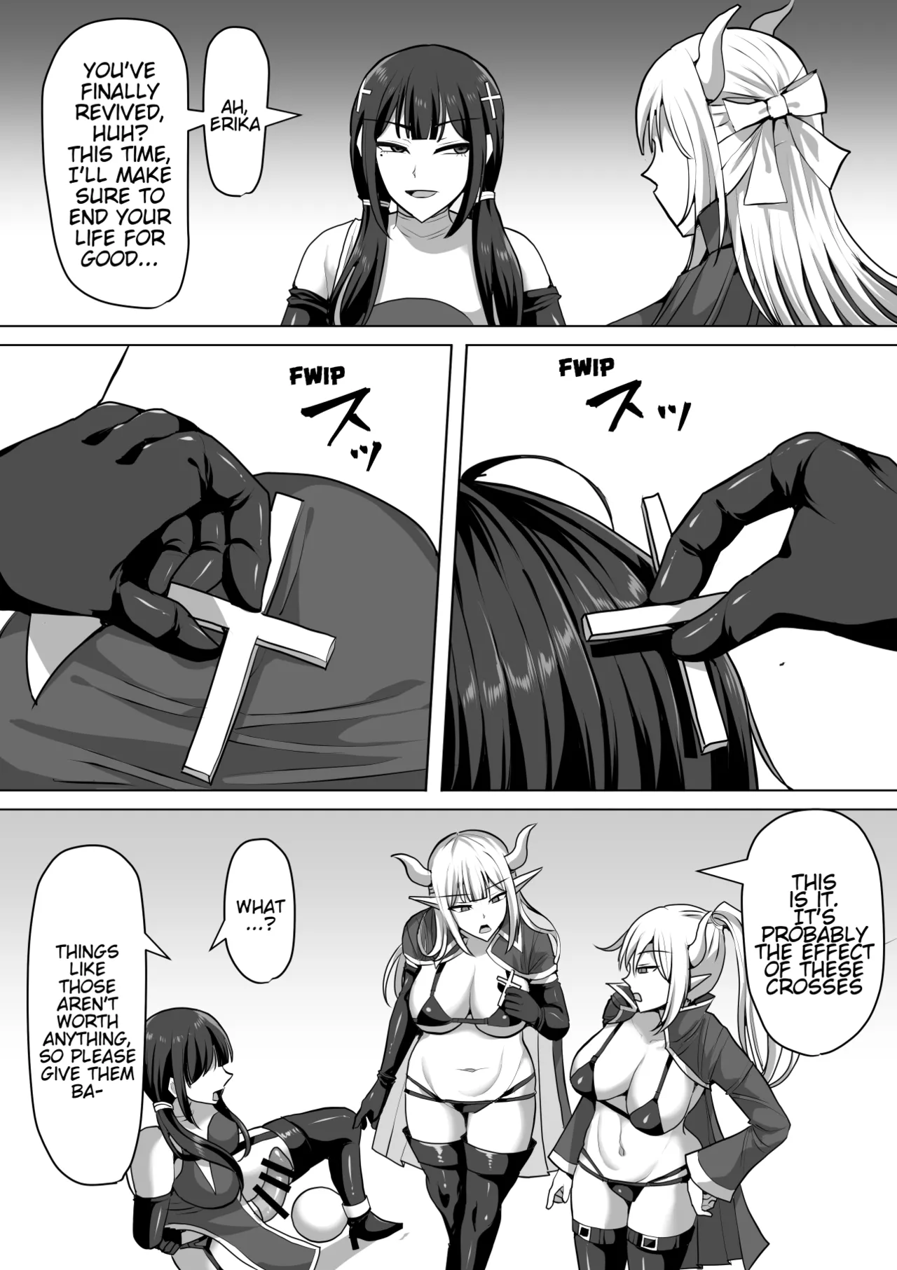 [Shiroi Tentoumushi] Futanari Ejaculation Management! 4 ~The Exorcist Apostle Who Will Ejaculate in 100 Days, Reiko~ [English] [MTL] numero di immagine  51