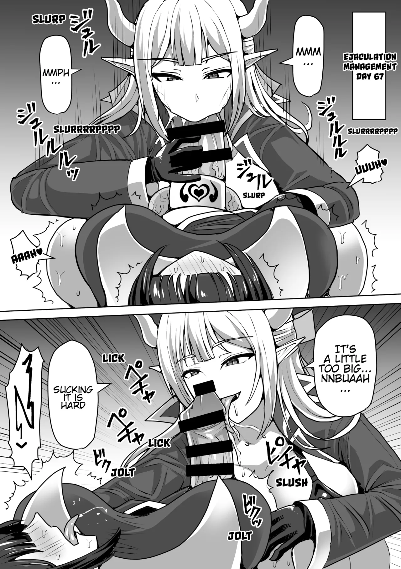 [Shiroi Tentoumushi] Futanari Ejaculation Management! 4 ~The Exorcist Apostle Who Will Ejaculate in 100 Days, Reiko~ [English] [MTL] numero di immagine  64