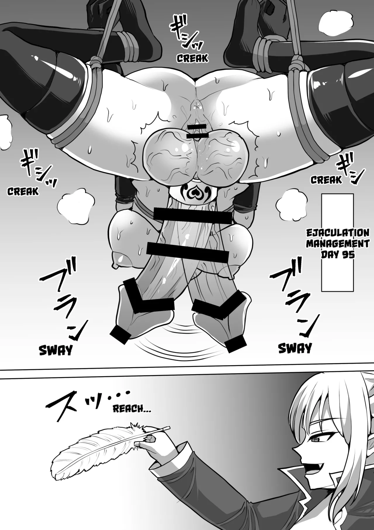 [Shiroi Tentoumushi] Futanari Ejaculation Management! 4 ~The Exorcist Apostle Who Will Ejaculate in 100 Days, Reiko~ [English] [MTL] numero di immagine  82