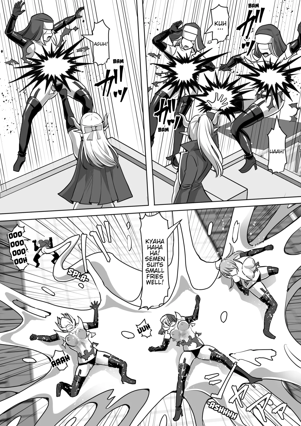 [Shiroi Tentoumushi] Futanari Ejaculation Management! 4 ~The Exorcist Apostle Who Will Ejaculate in 100 Days, Reiko~ [English] [MTL] numero di immagine  98