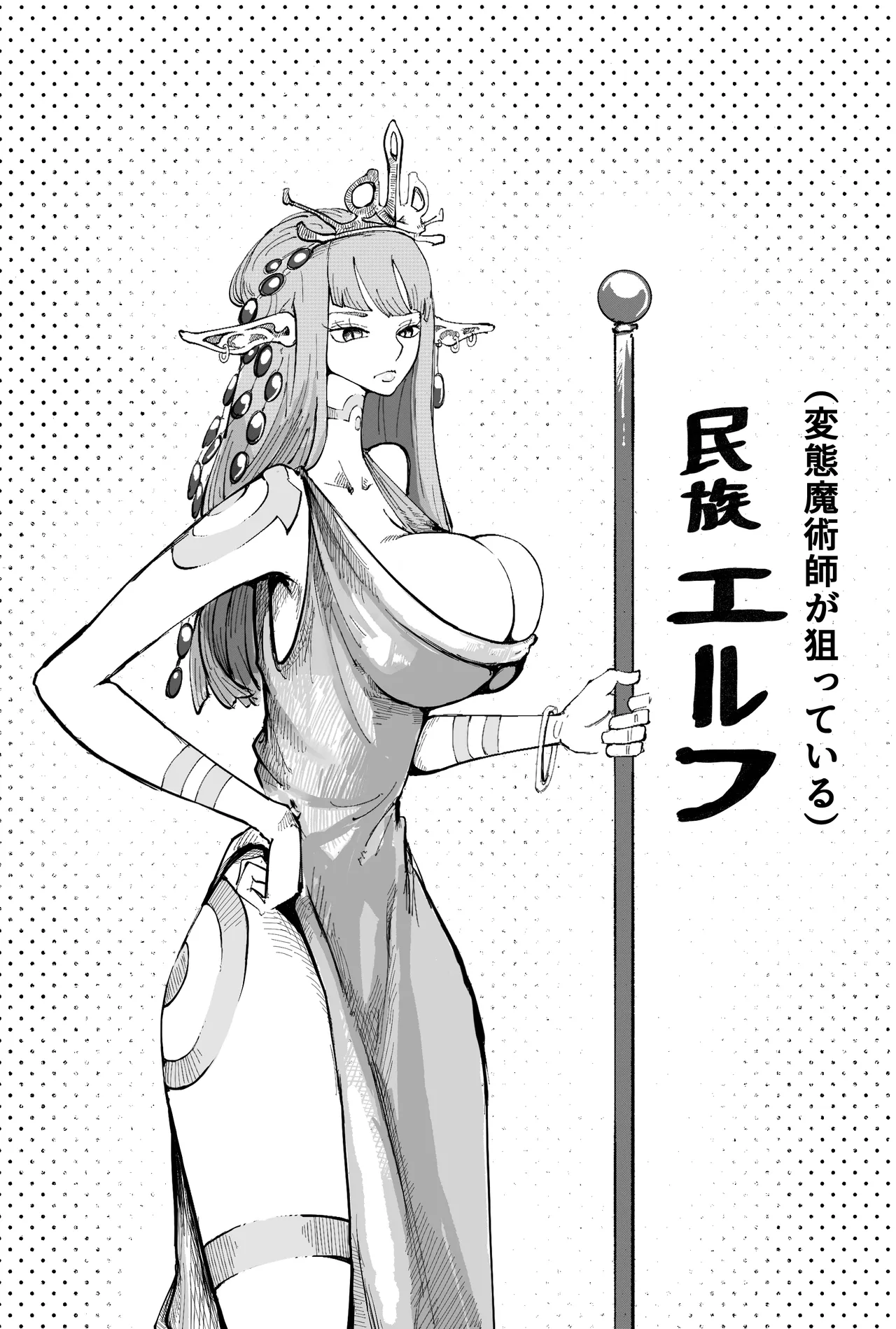 [Yubi] 民族エルフ、変態魔術師に狙われる image number 1