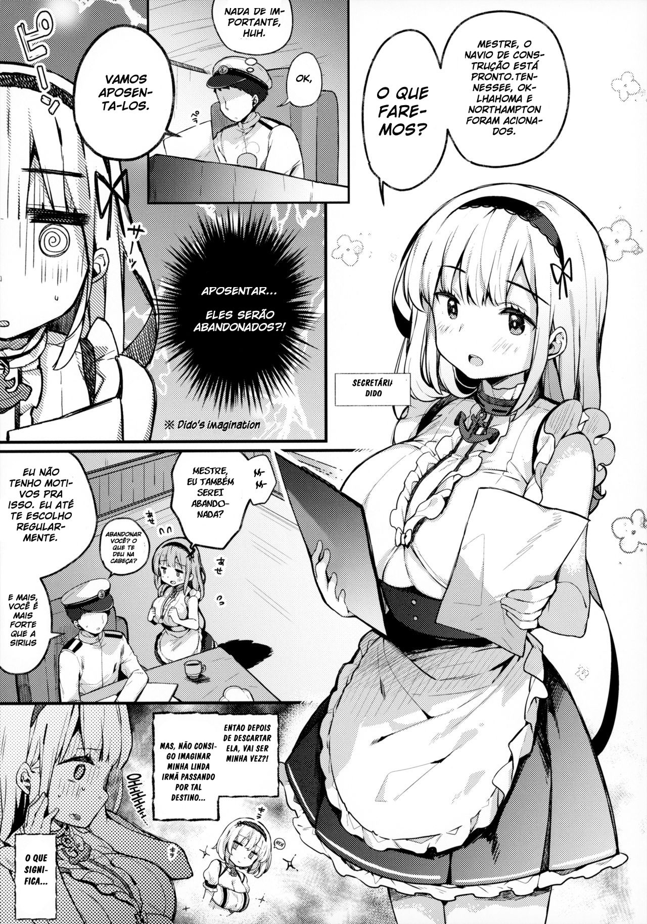 [mocha*2popcorn (Kibii Mocha)] Dido-chan wa Yaku ni Tachitai!! (Azur Lane) [Portuguese-BR] [Mangas Hentais] imagen número 4