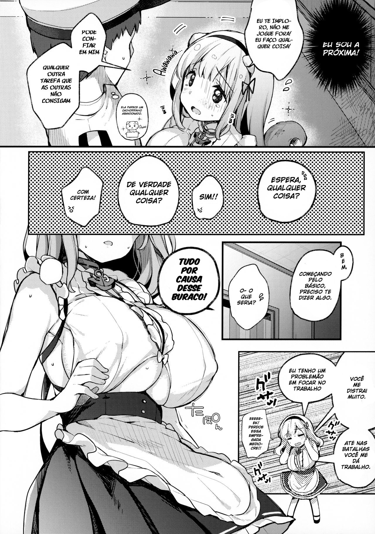 [mocha*2popcorn (Kibii Mocha)] Dido-chan wa Yaku ni Tachitai!! (Azur Lane) [Portuguese-BR] [Mangas Hentais] imagen número 5
