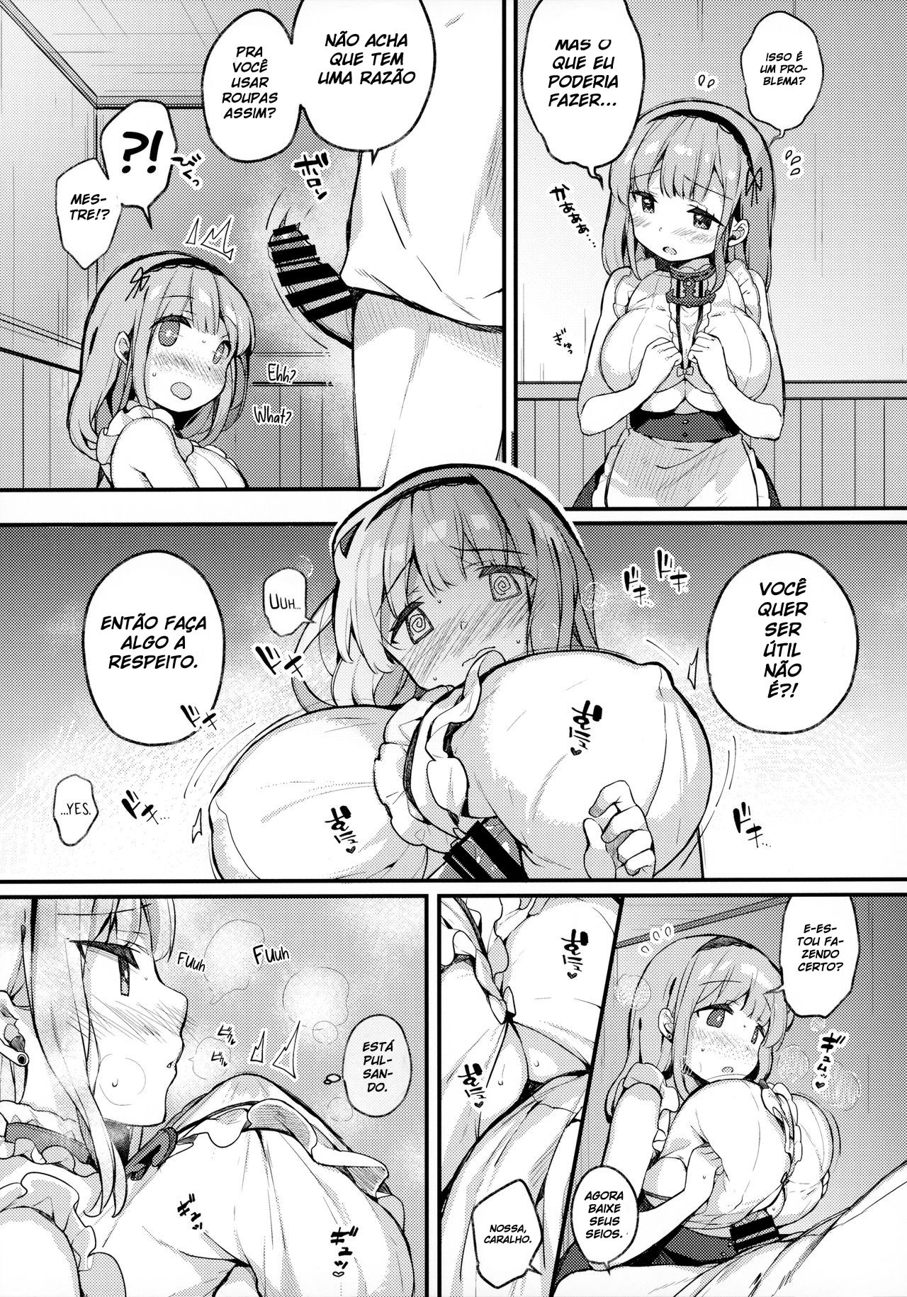 [mocha*2popcorn (Kibii Mocha)] Dido-chan wa Yaku ni Tachitai!! (Azur Lane) [Portuguese-BR] [Mangas Hentais] imagen número 6