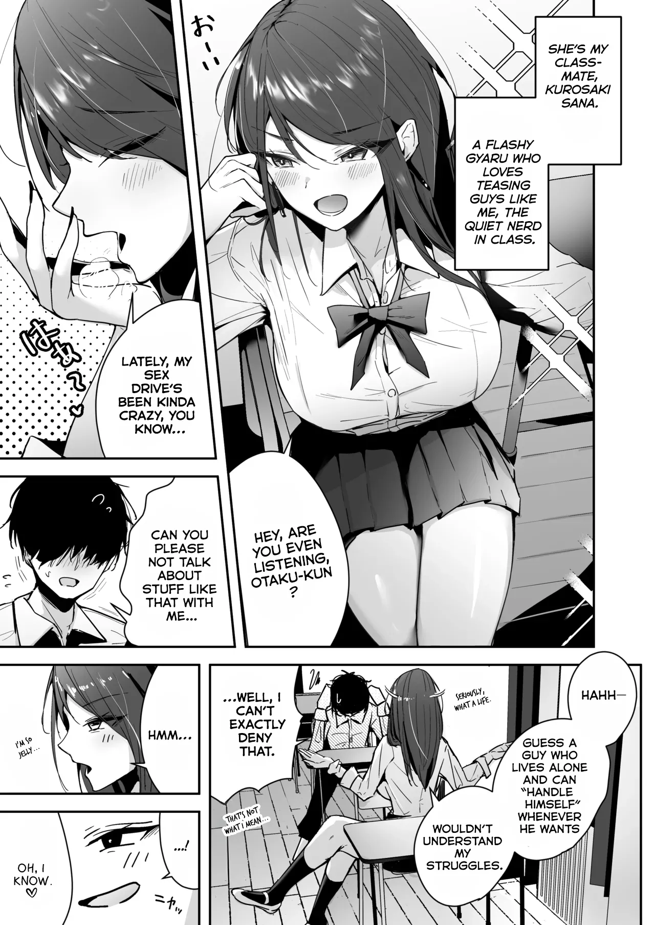 [Unitoshiki] Zako Manko SeFri no Kurosaki-san [English] [MuraMura] [Digital] image number 2