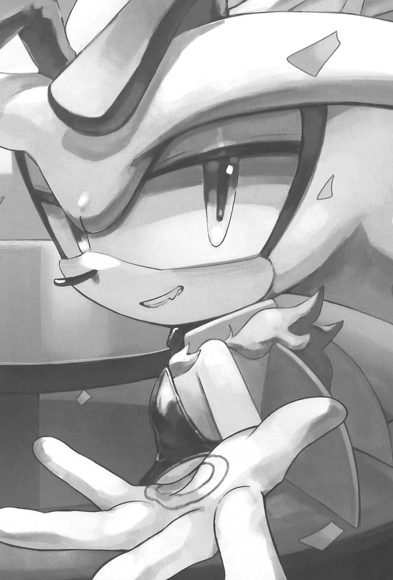 (SoniFes! 3) [Nikokan (Niko)] WHITE SURRENDER (Sonic the Hedgehog) numero di immagine  3