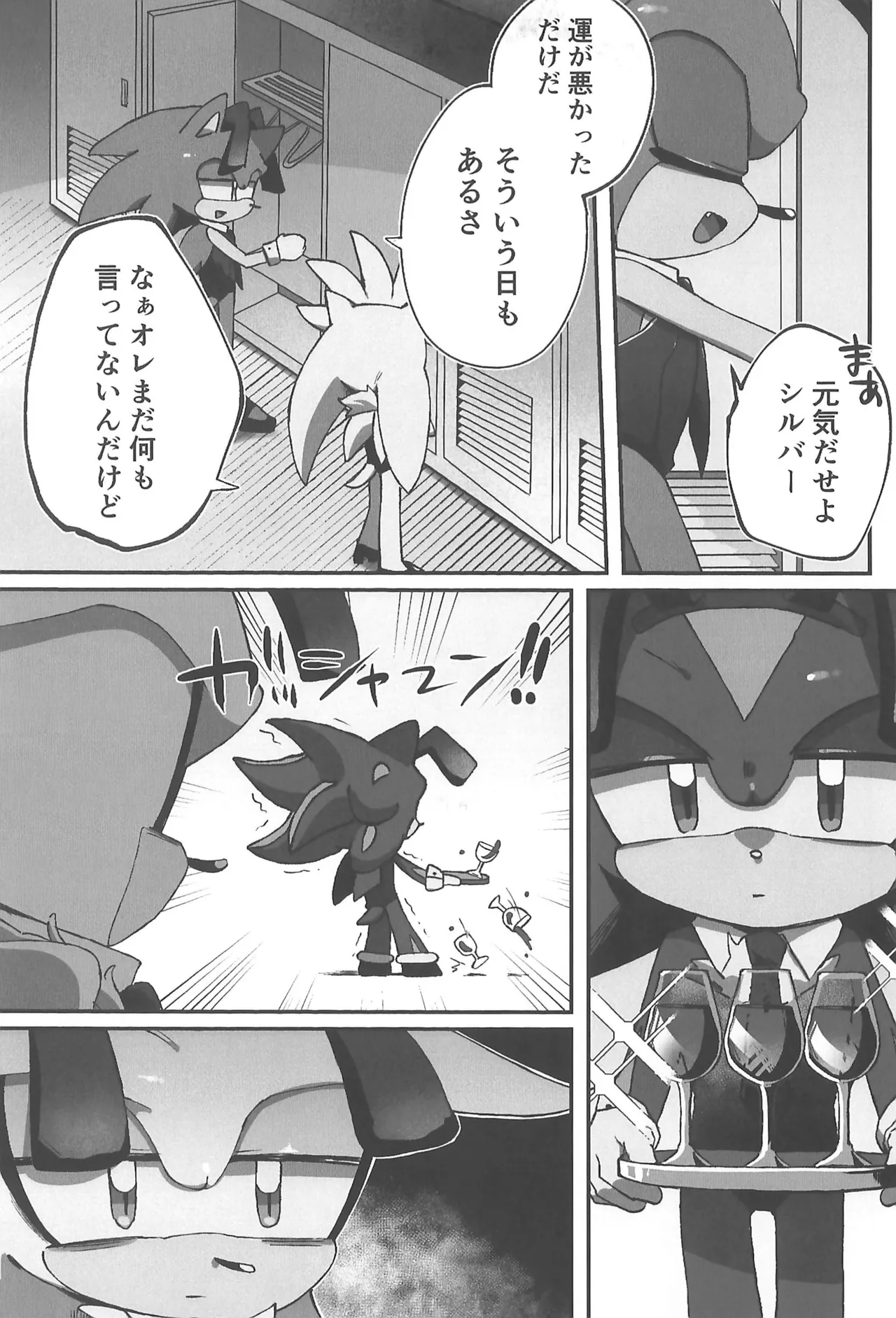 (SoniFes! 3) [Nikokan (Niko)] WHITE SURRENDER (Sonic the Hedgehog) numero di immagine  27